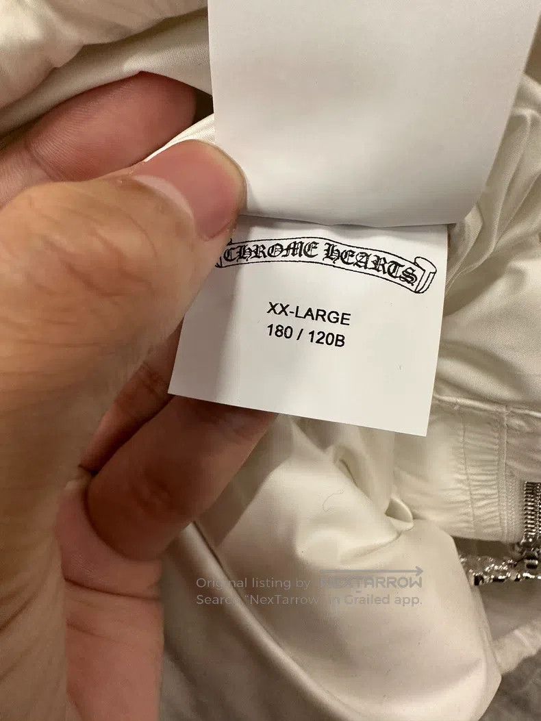 Chrome Hearts CHROME HEARTS Size XXL White dark down vest Size US XXL / EU 58 / 5 - 6 Thumbnail