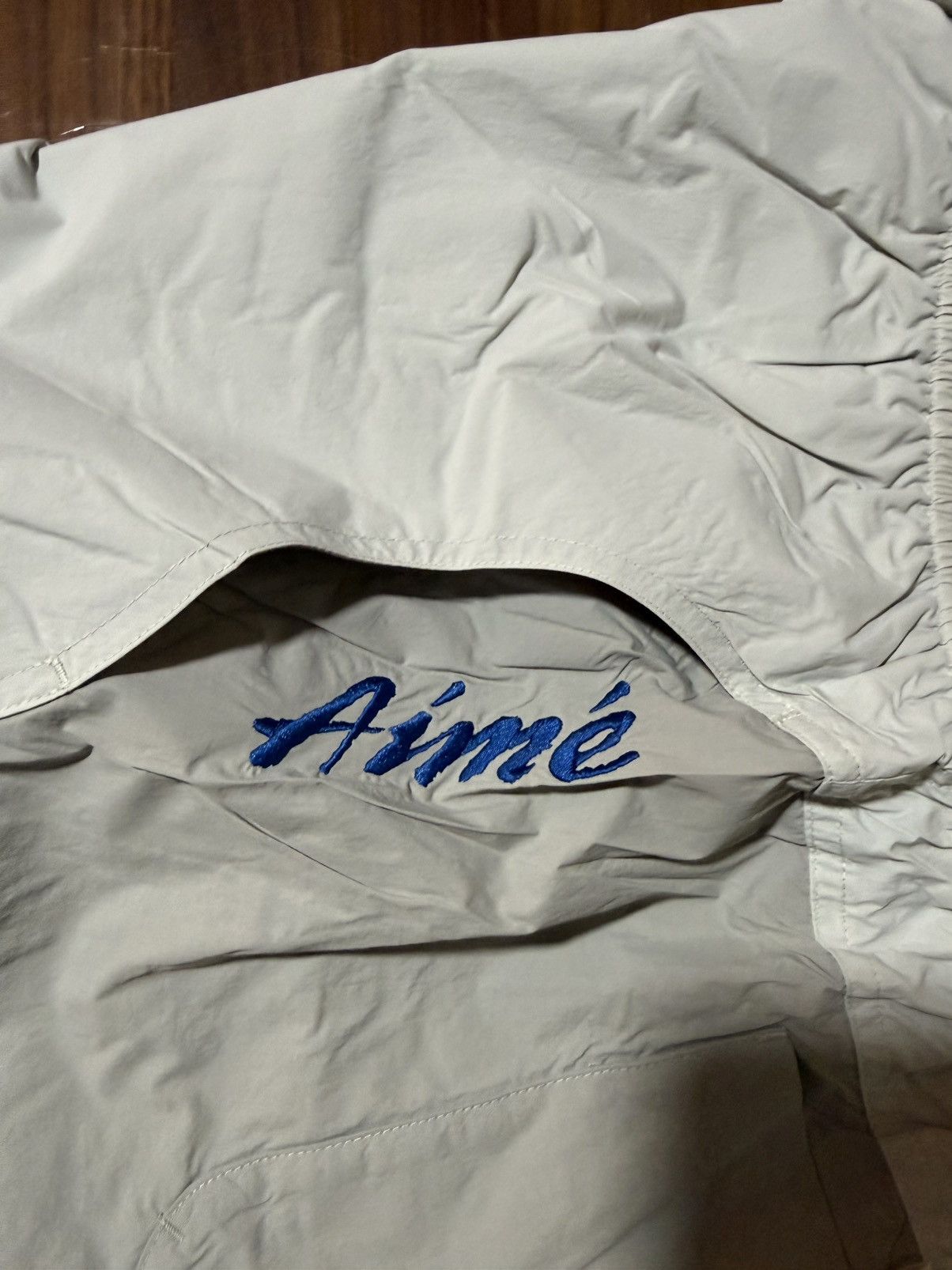 Aime Leon Dore Aime Leon Dore Aimé Sport Logo Nylon Short Large Light Grey Size US 34 / EU 50 - 5 Thumbnail