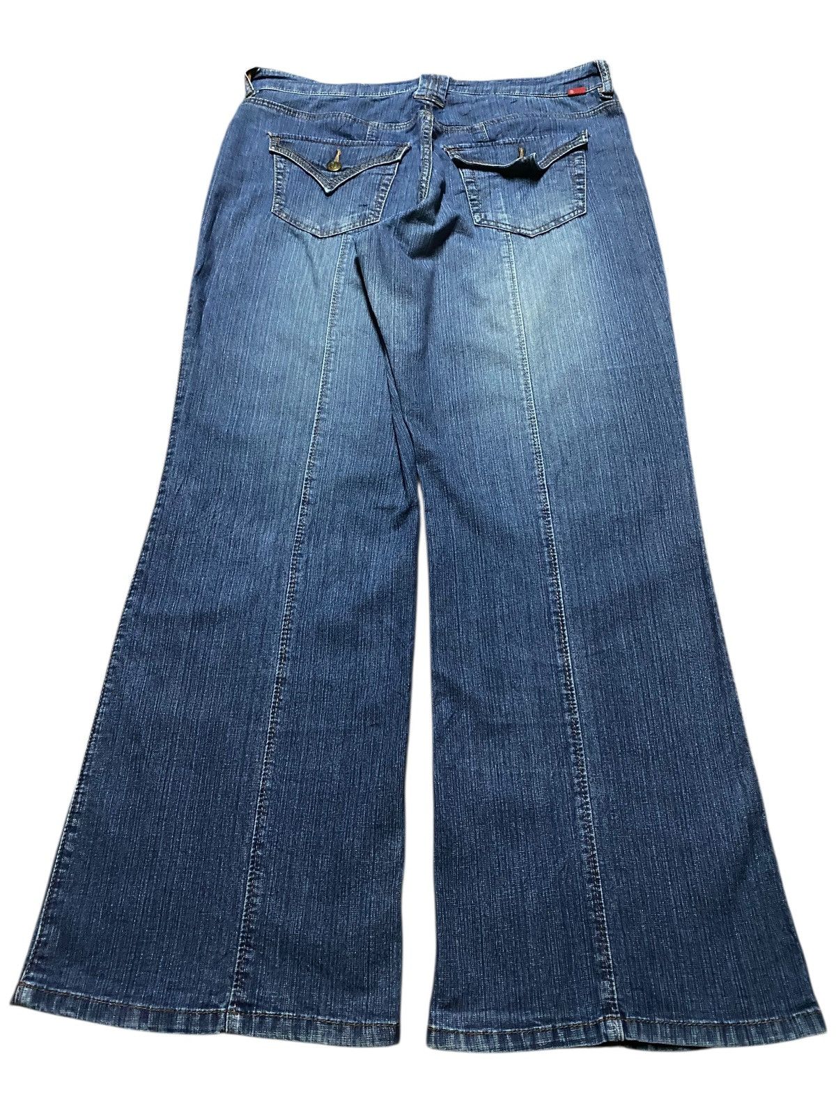 Japanese Brand Japanese Brand Advantage Blue Wash Baggy Jeans Size US 33 - 2 Thumbnail