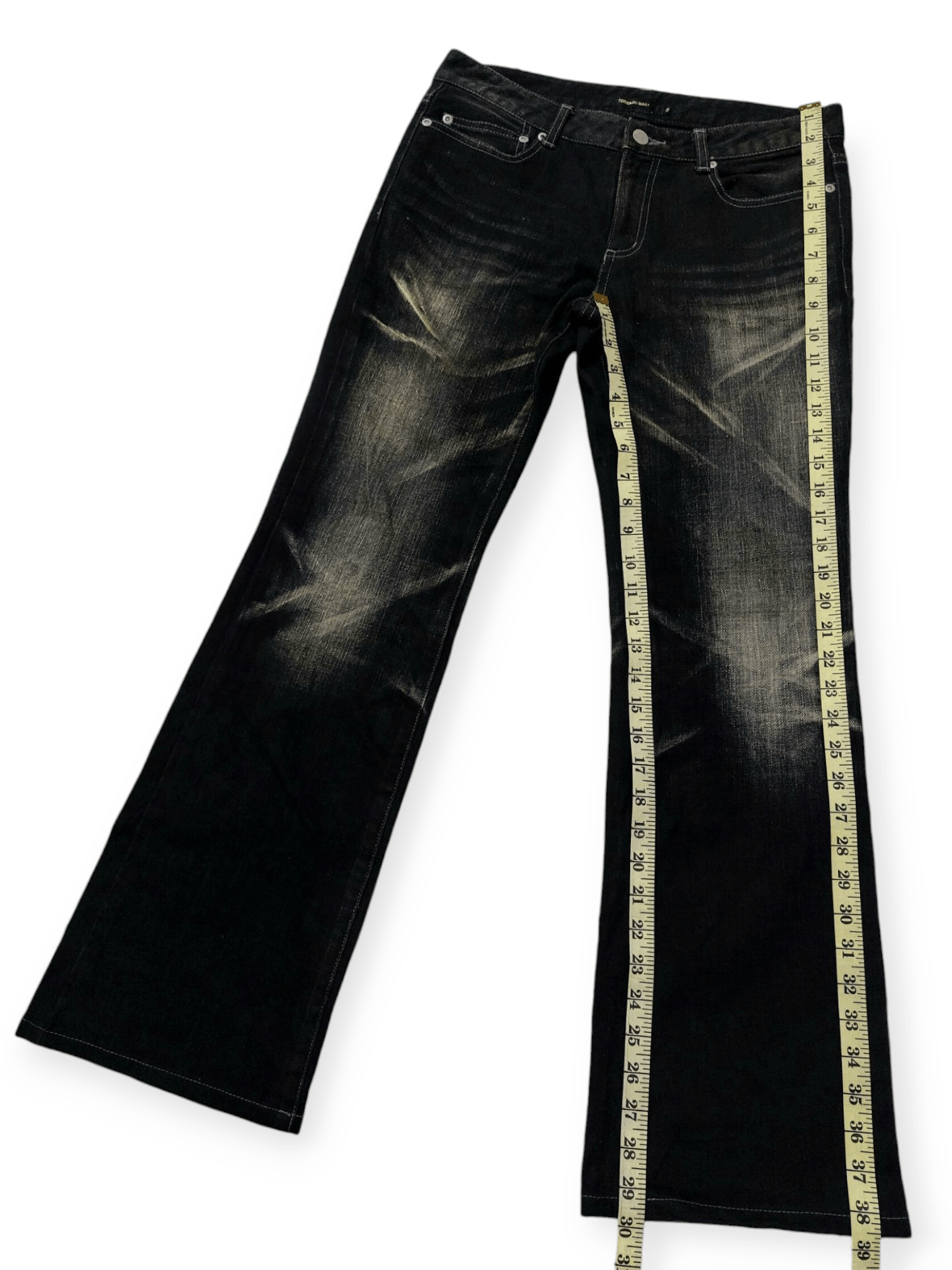 🔥Tornado Mart Japan Flared Claws Mark Denim