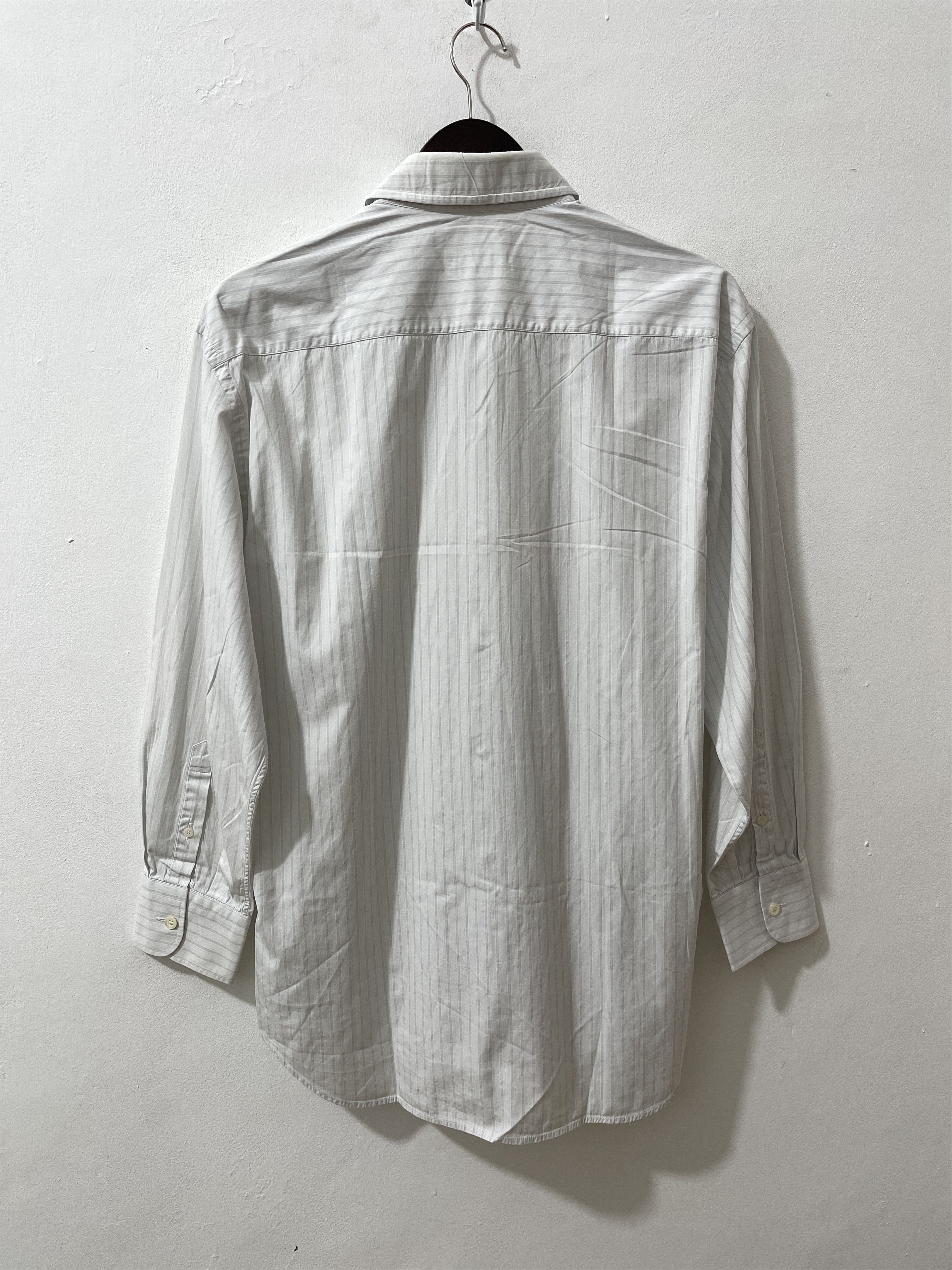 Prada Prada Italy White Button Up Formal Shirts Size US L / EU 52-54 / 3 - 7 Thumbnail
