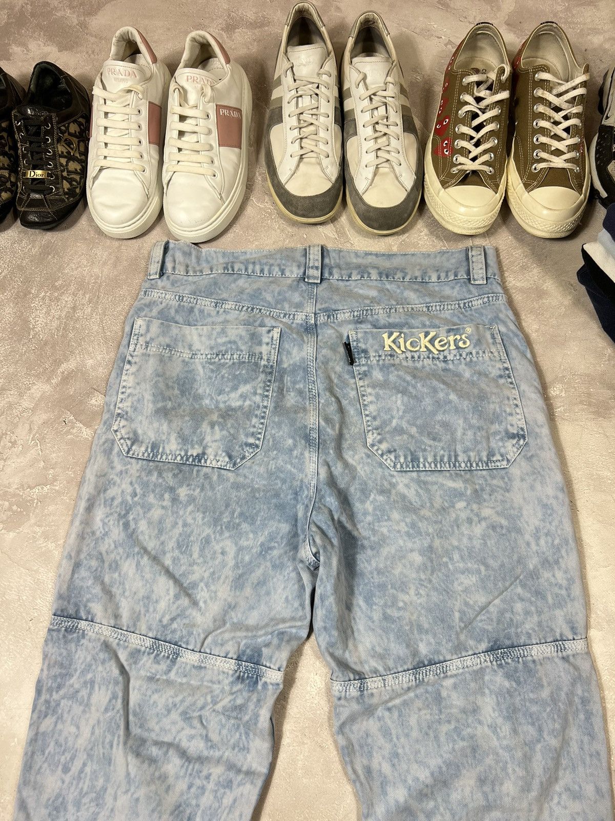 Kickers Vintage Kickers Baggy Y2k Jeans Size US 34 / EU 50 - 3 Thumbnail