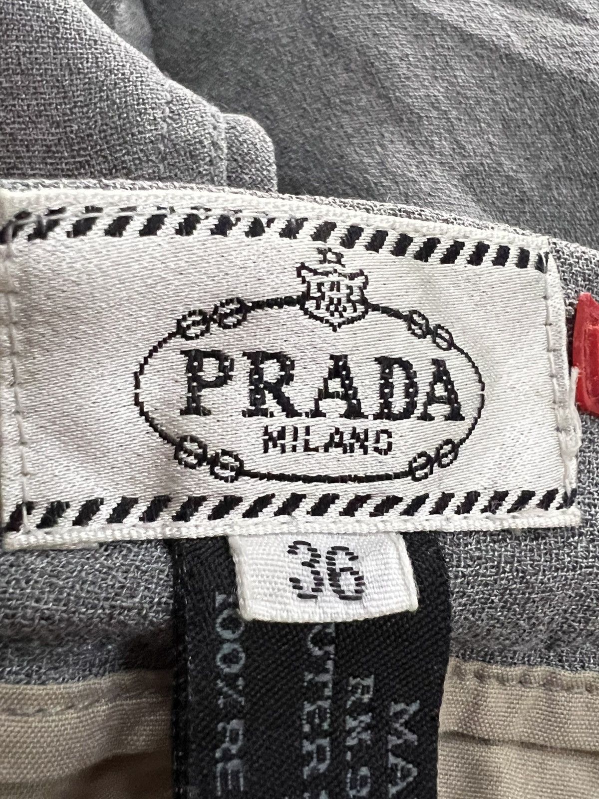 Prada Prada vintage grey pleated trousers pants Size US 36 / EU 52 - 7 Thumbnail
