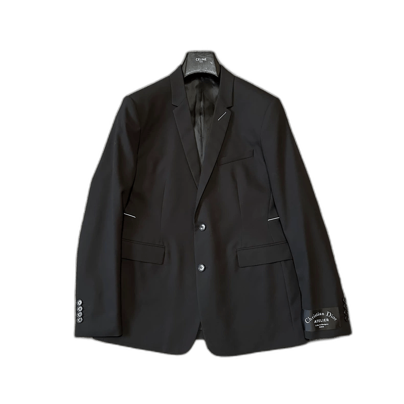 ジャケット・アウター DIOR HOMME TUXEDO JACKET Dior Homme Tuxedo Jacket - Size 52 IT