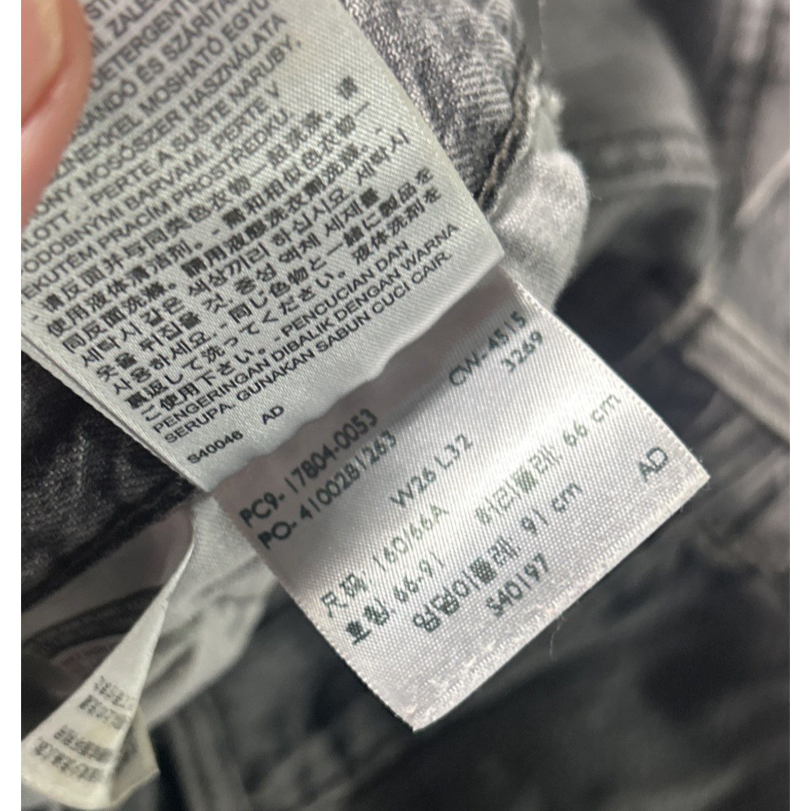 Levi's Levis 501 Straight Jeans Women 32x25 Raw Hem Hamilton Button Size 32" / US 10 / IT 46 - 3 Thumbnail