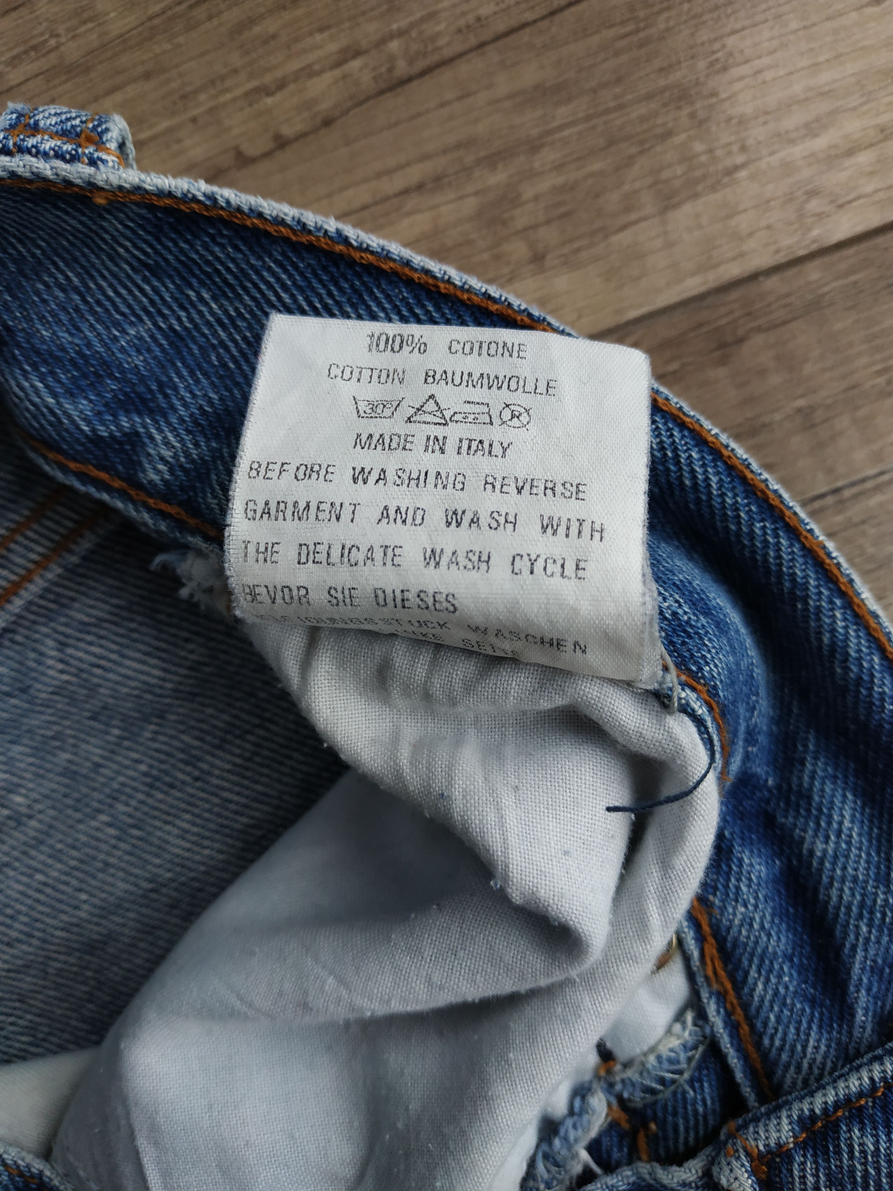 MCM × Vintage MCM Tapered Slim Fit Vintage 90's Women's Jeans, s.28 (XS-S) Size 28" / US 6 / IT 42 - 13 Thumbnail