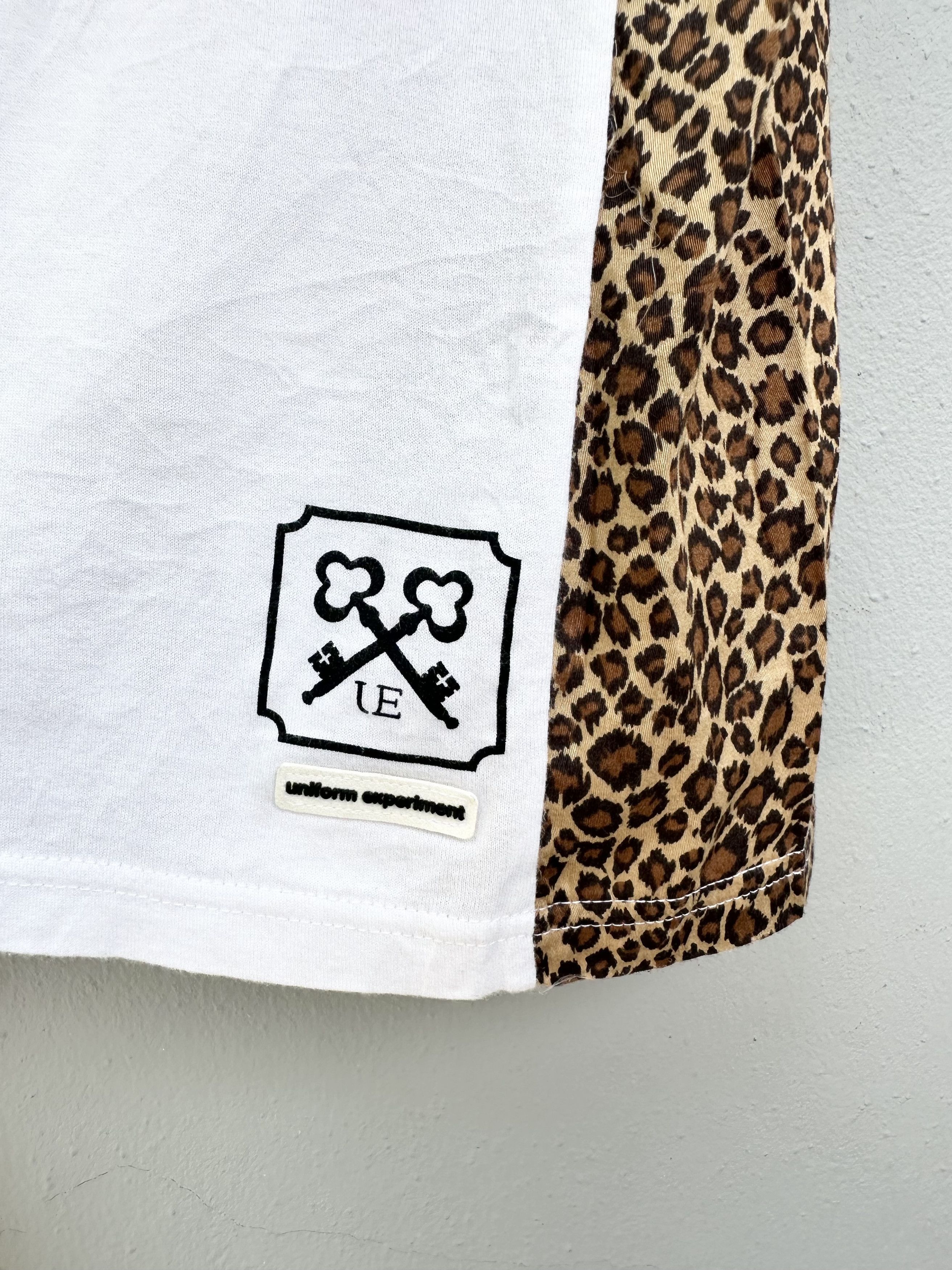A$AP Rocky Whiteline Sophnet Uniform Experiment Side Leopard Tee Size US L / EU 52-54 / 3 - 4 Thumbnail