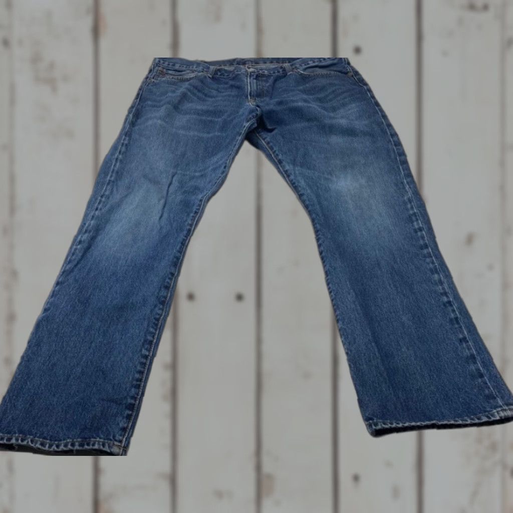 Polo Ralph Lauren Polo Ralph Lauren Selvedge Jeans Mens 38x32 Blue Redline Varick Slim Straight Size US M / EU 48-50 / 2 - 1 Thumbnail