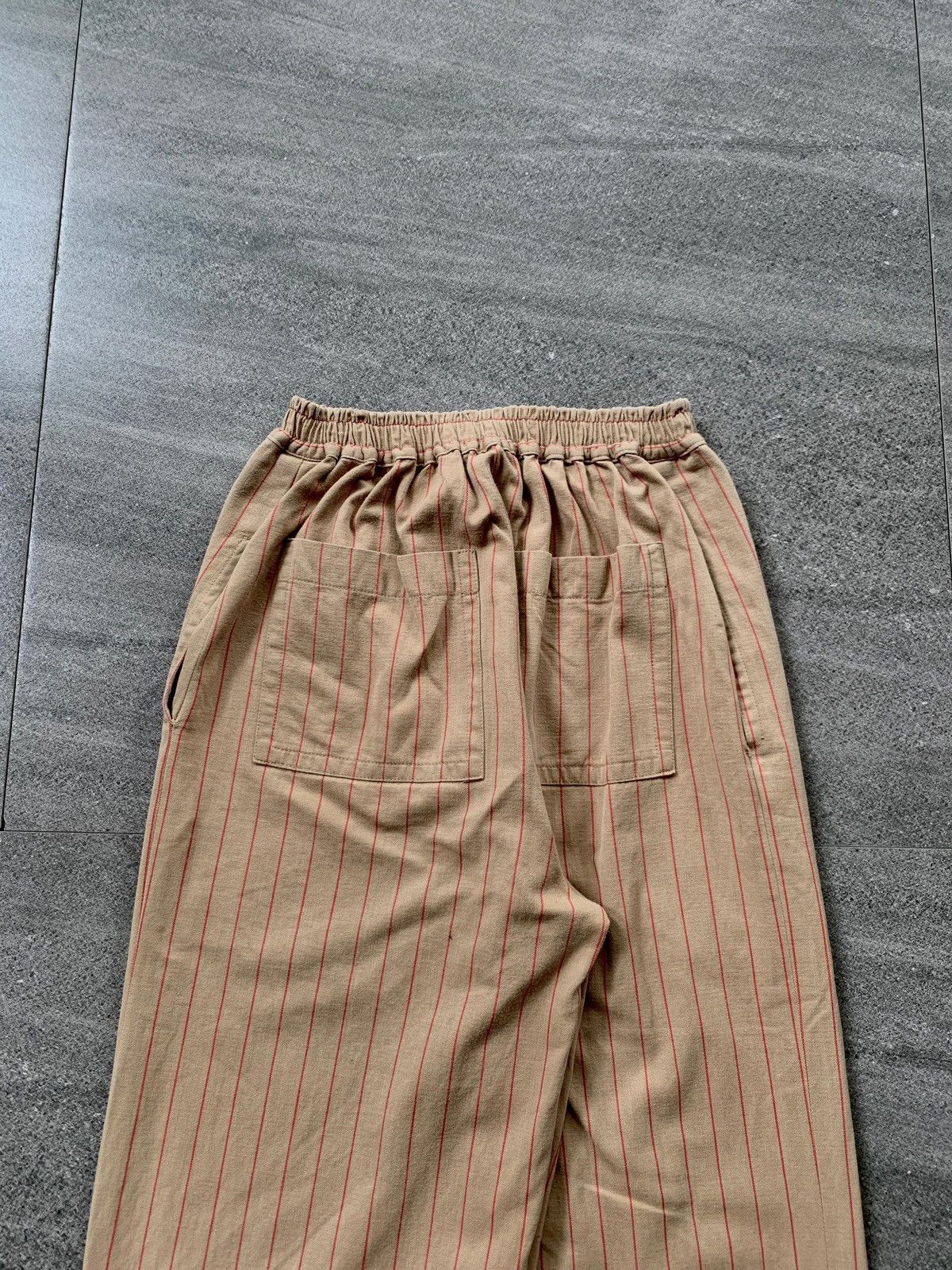 Issey Miyake FREE TAX! Issey Sport Relaxed Striped Trousers Size US 29 - 6 Thumbnail