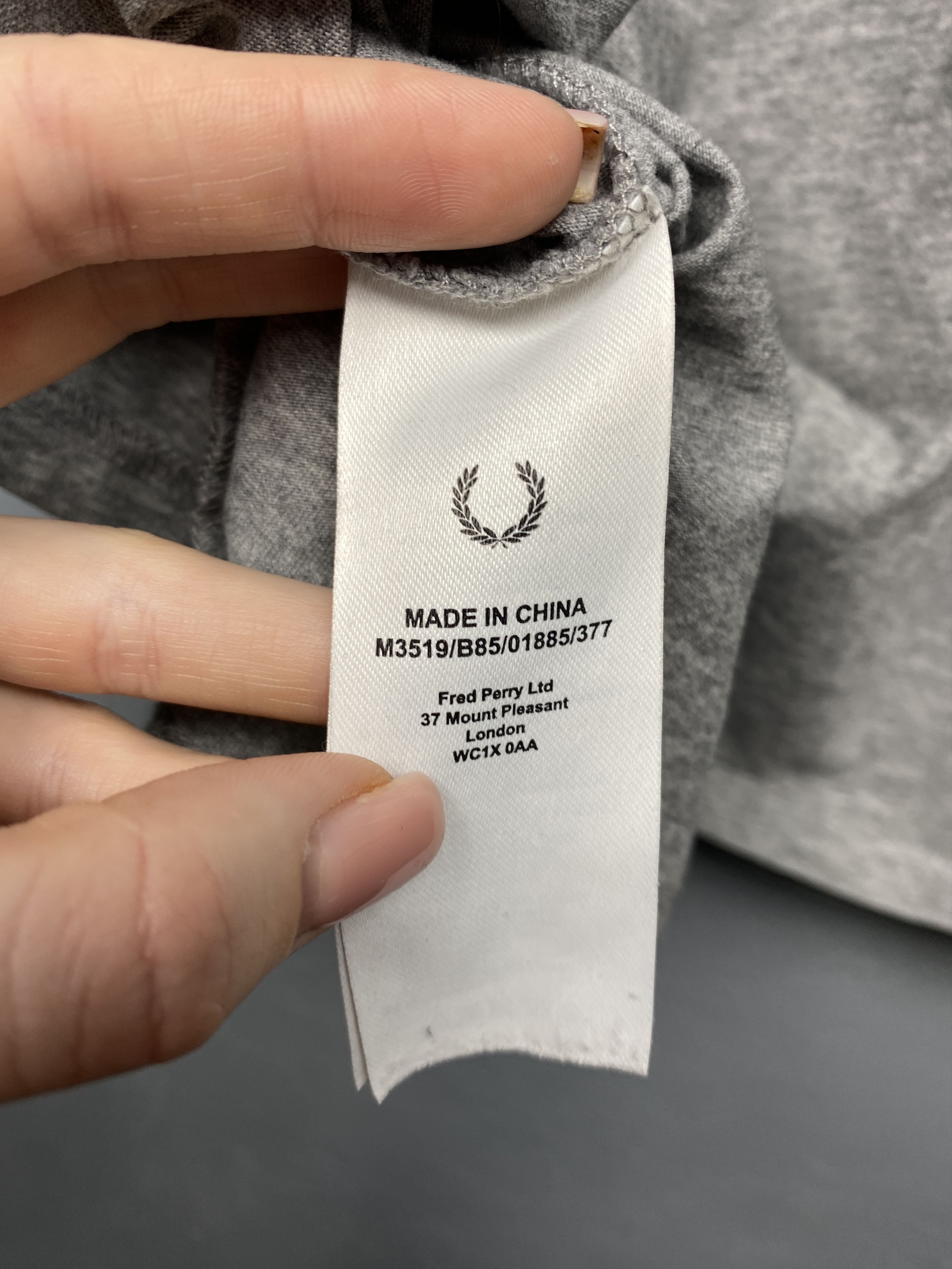 Fred Perry Fred Perry Mens Crew Neck T-Shirt Size US XL / EU 56 / 4 - 5 Thumbnail