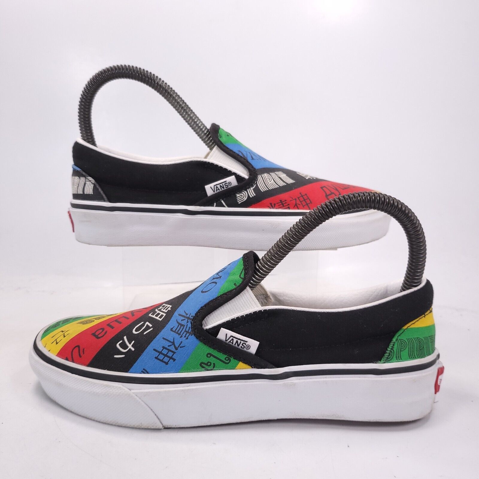 Vans Vans Off the Wall Shoe Womens Size 5.5 721454 Multi Black Size US 5.5 / IT 35.5 - 5 Thumbnail