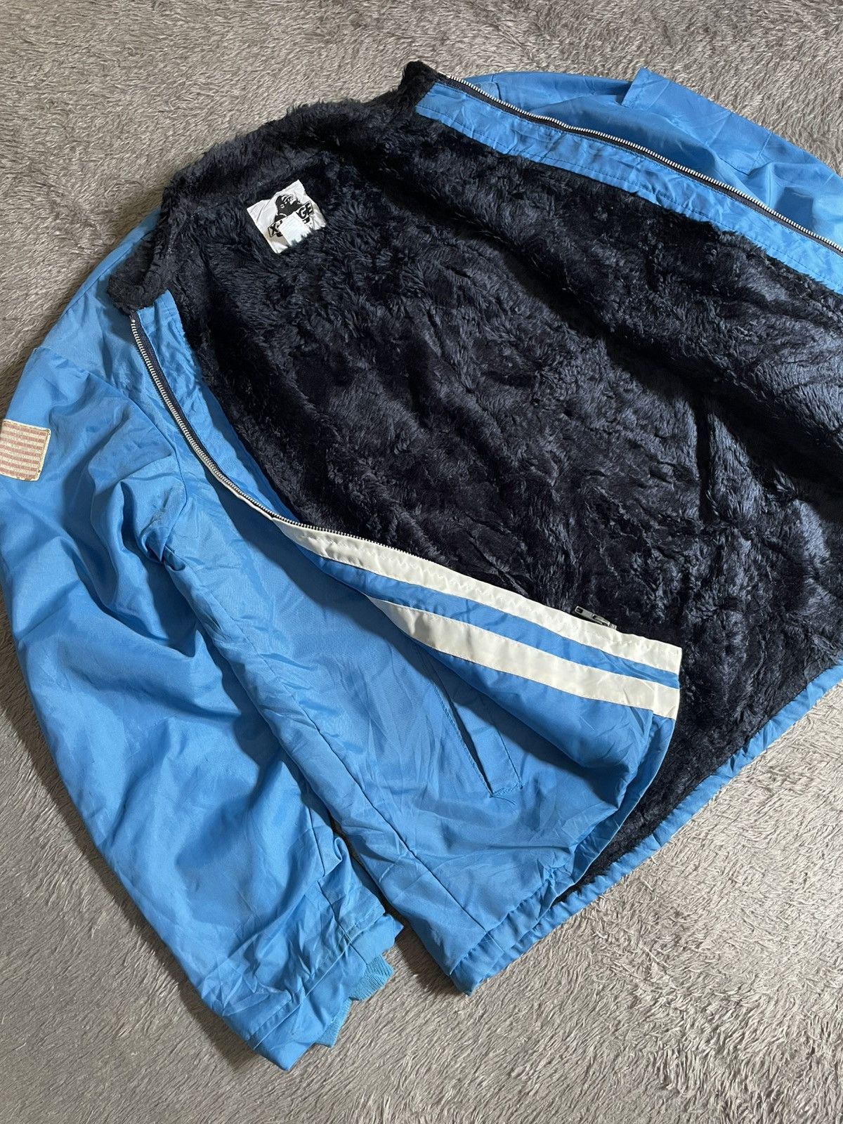Xlarge Vintage Xlarge biker nylon jacket Size US L / EU 52-54 / 3 - 5 Thumbnail