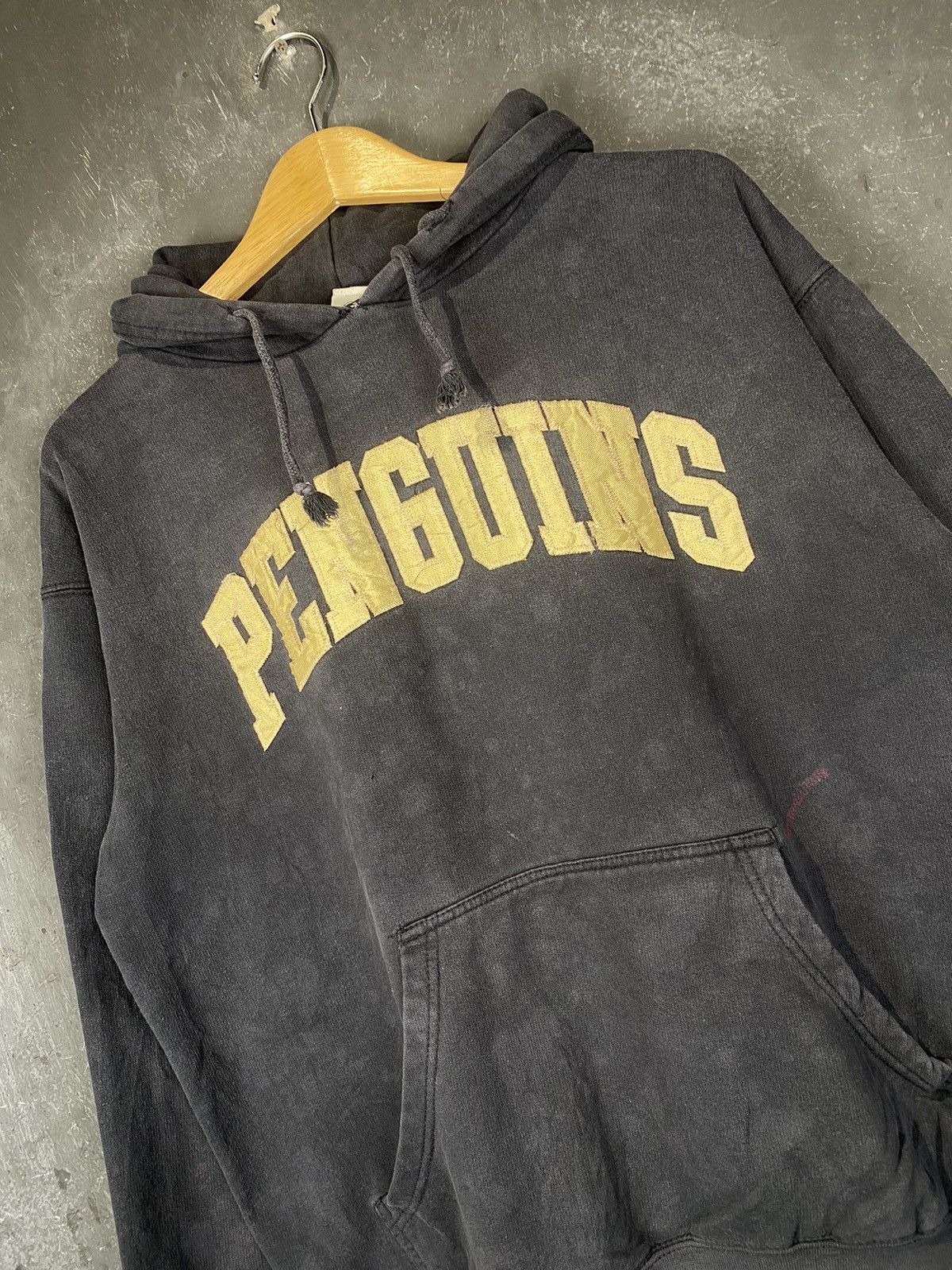 NHL × Vintage y2k NHL Penguins Boxy Pullover Size US L / EU 52-54 / 3 - 3 Thumbnail