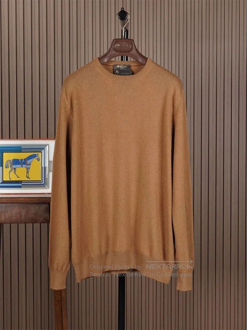 Loro Piana Loro Piana Vicuna Wool Knit Sweater. Size US L / EU 52-54 / 3 - 1 Thumbnail