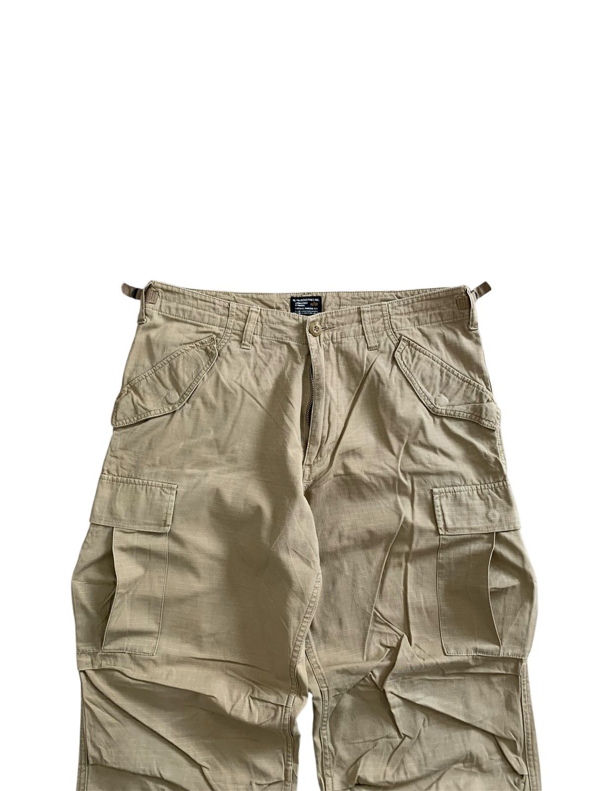 Alpha Industries Alpha Industries Military Poplin Ripstop Cargo Trousers Size US 34 / EU 50 - 3 Thumbnail