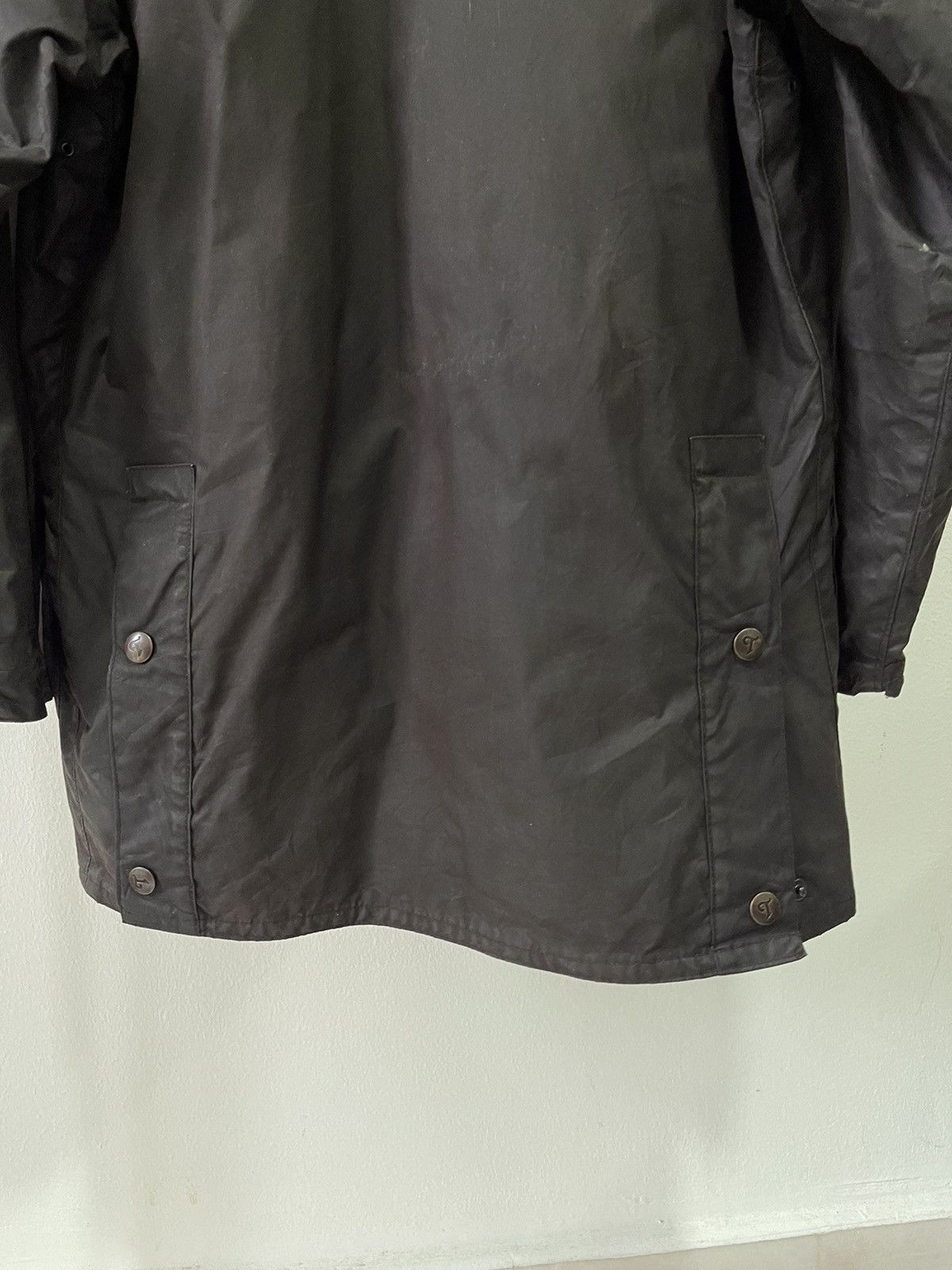 Barbour × Vintage 80s An Original British Thorndale Garment Waxed Jacket Size US M / EU 48-50 / 2 - 11 Thumbnail