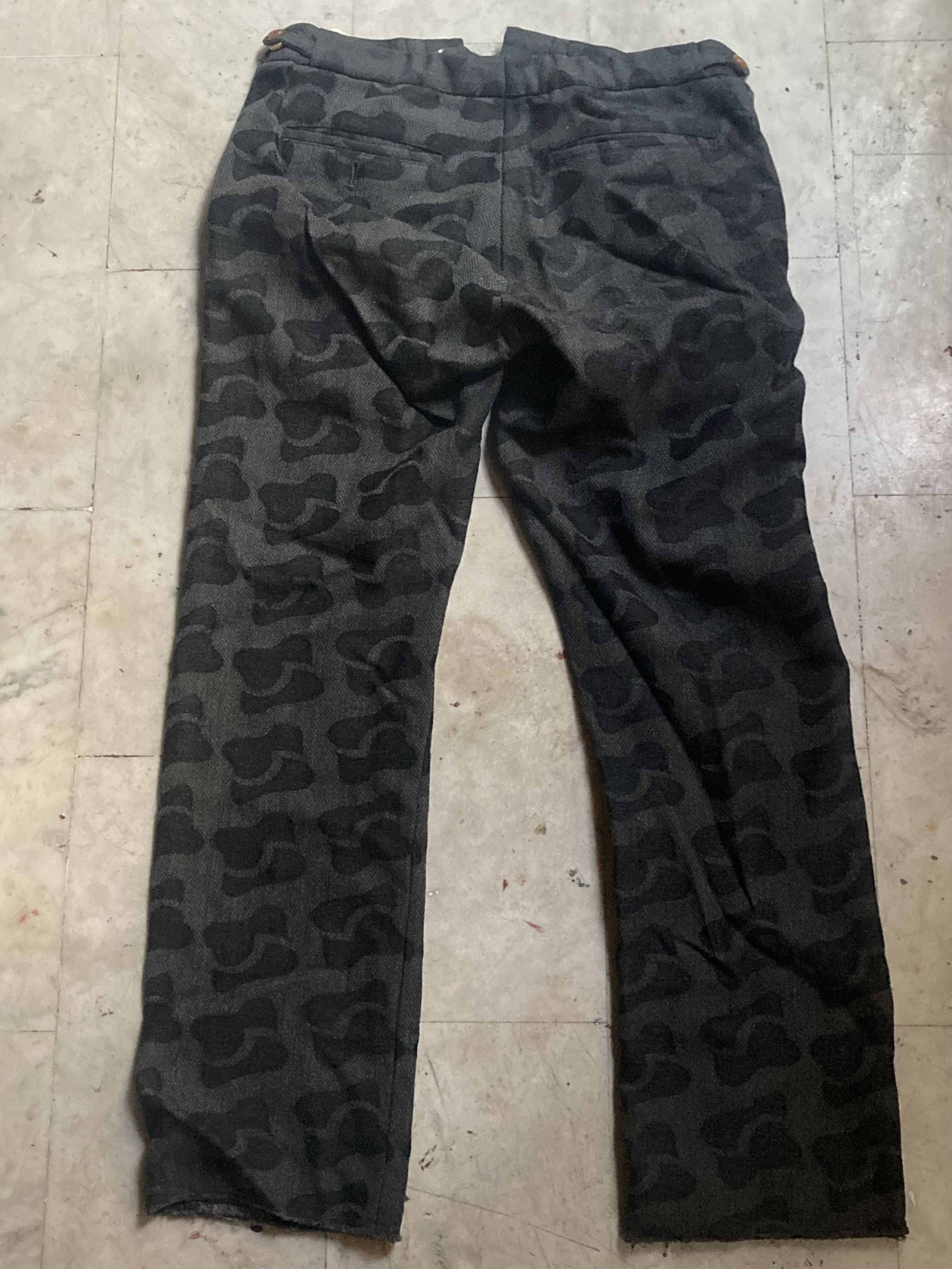 Rare AW2002 vintage Herringbone pants