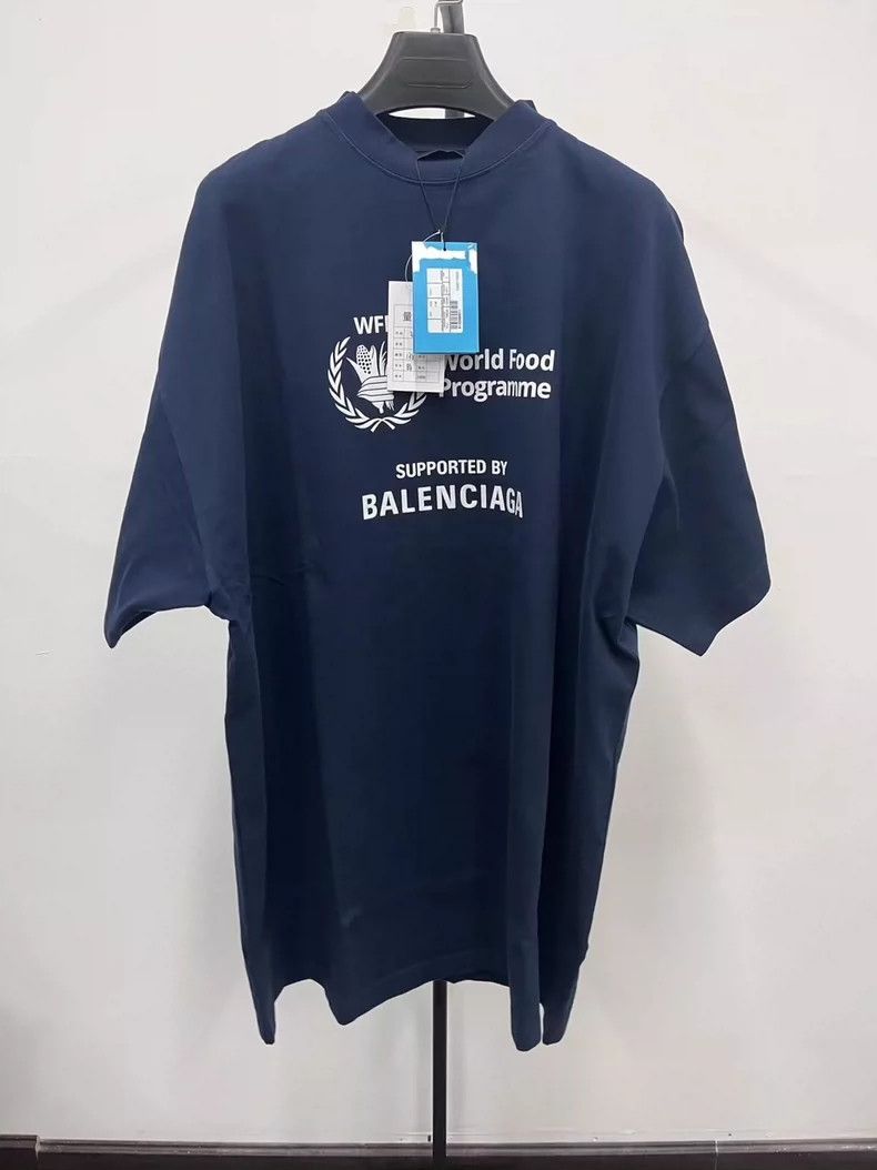 Balenciaga Crew Neck Pullover Short Sleeve Tee