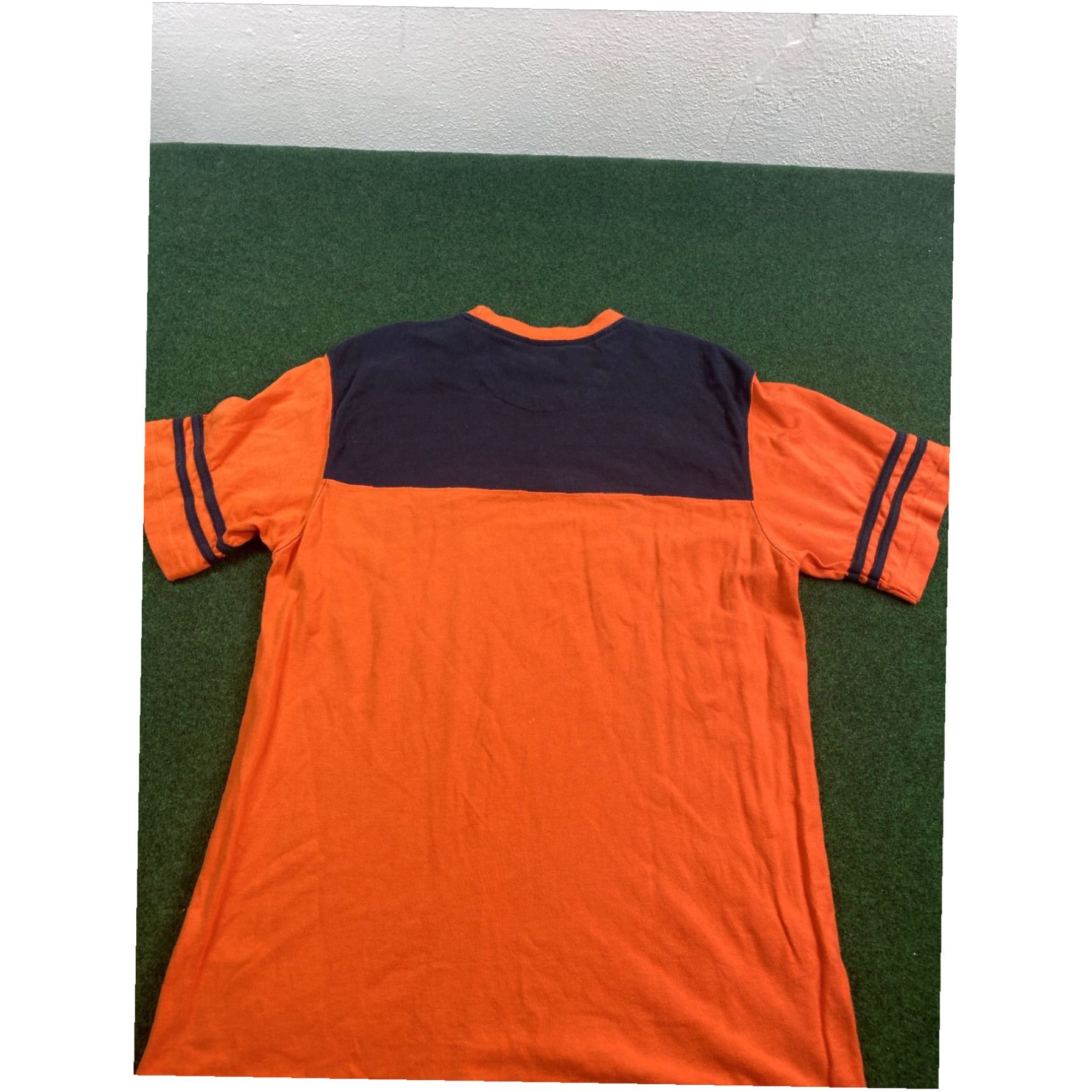 Ralph Lauren Vintage Chaps Ralph Lauren Mens Spell Out T-Shirt Tee Size L orange fast ship Size US L / EU 52-54 / 3 - 8 Thumbnail