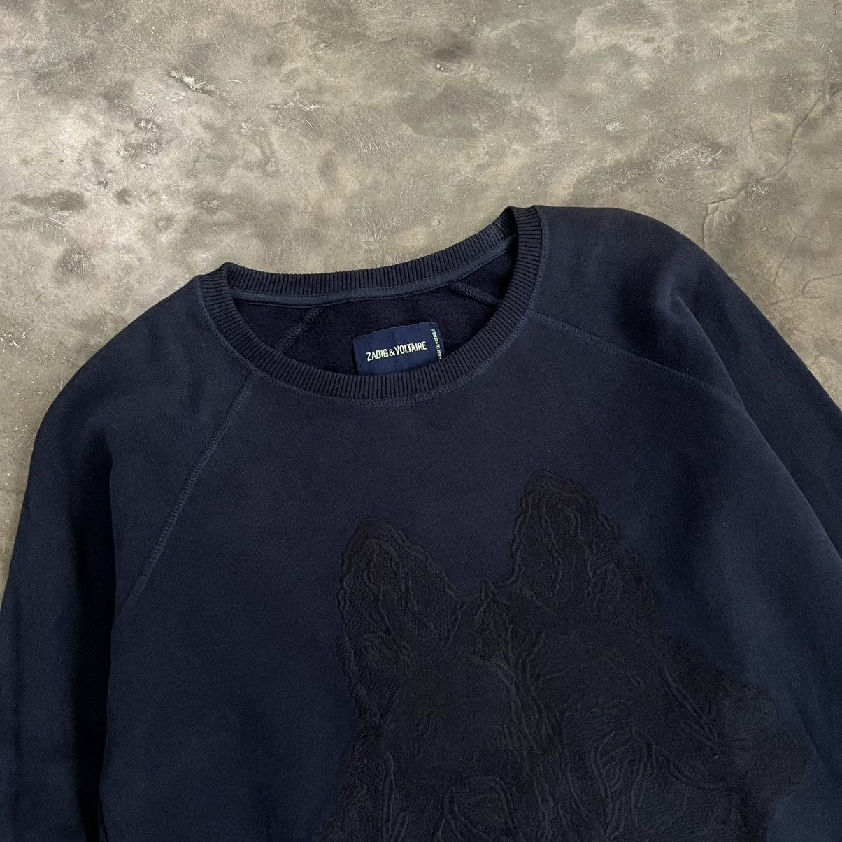Zadig & Voltaire Zadig & Voltaire Wolf Embroidery Crewneck Size US S / EU 44-46 / 1 - 2 Thumbnail