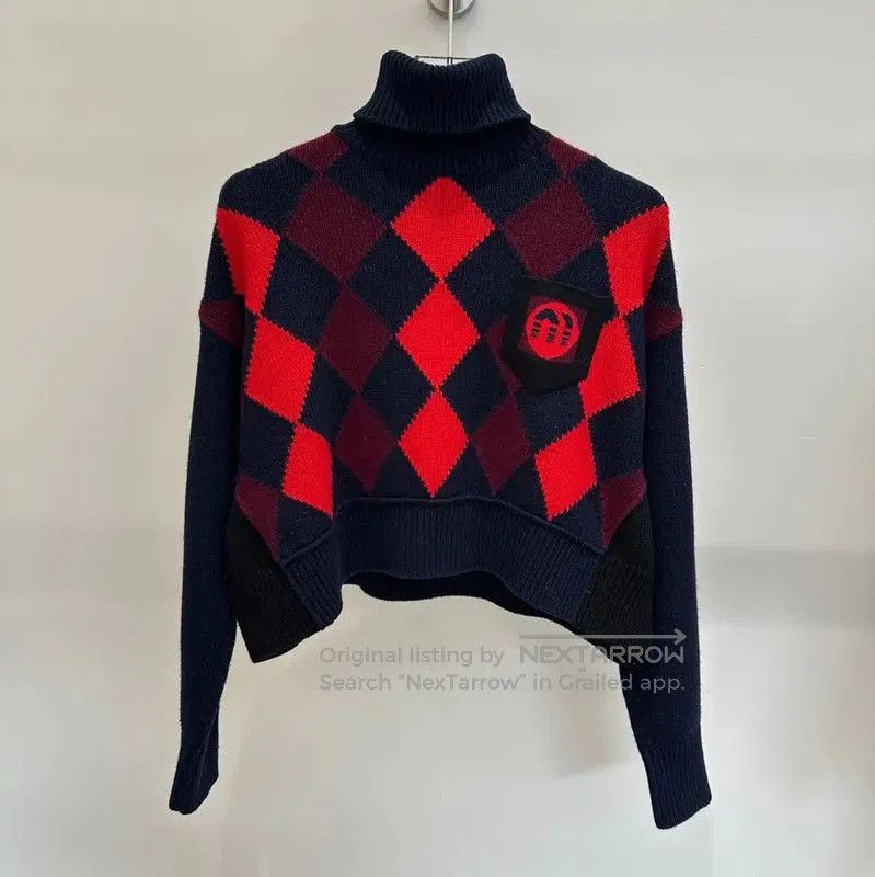 Miu Miu Miu Miu Women's Black Wool Pullover Sweater . Size S / US 4 / IT 40 - 1 Thumbnail