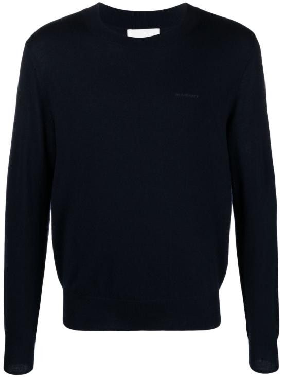 Isabel Marant ISABEL MARANT Men Sweater PU0228HA A1L79H30MI Blue Size US XL / EU 56 / 4 - 1 Thumbnail
