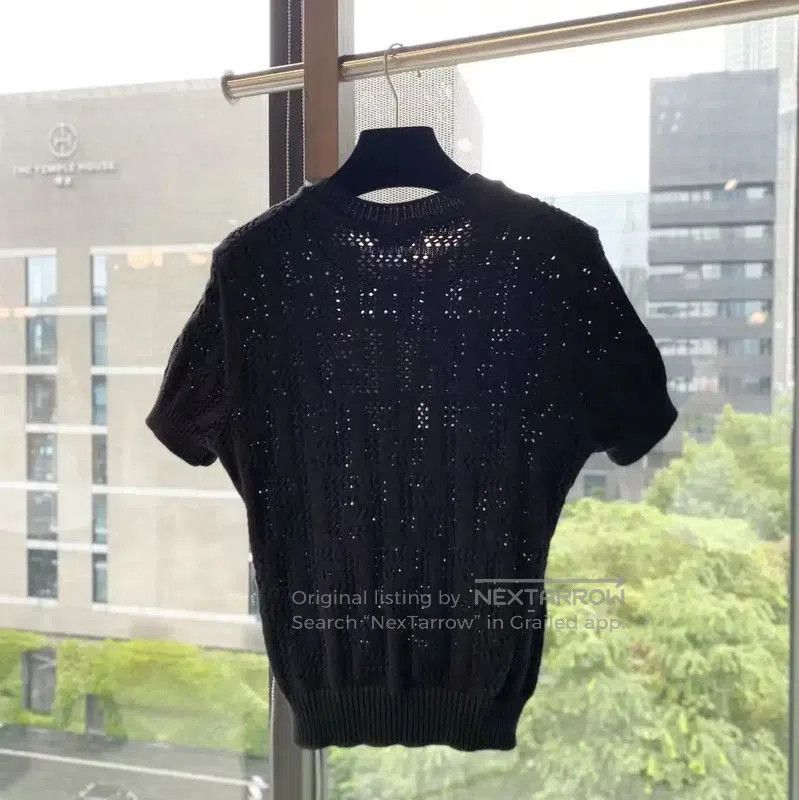 Fendi Fendi Black Cotton Women's T-Shirt . Size XS / US 0-2 / IT 36-38 - 2 Thumbnail