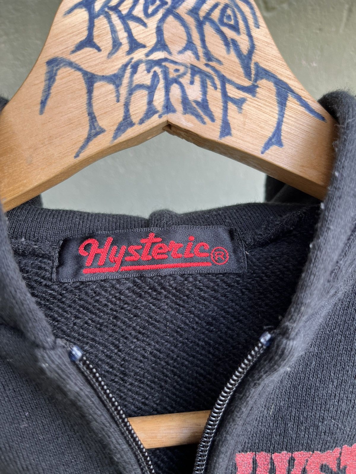 Hysteric Glamour × Japanese Brand ⚡️Hysteric Glamour Mini with Hysteric Big Logo Baby Hoodie 🇯🇵 Size US XXS / EU 40 - 6 Thumbnail