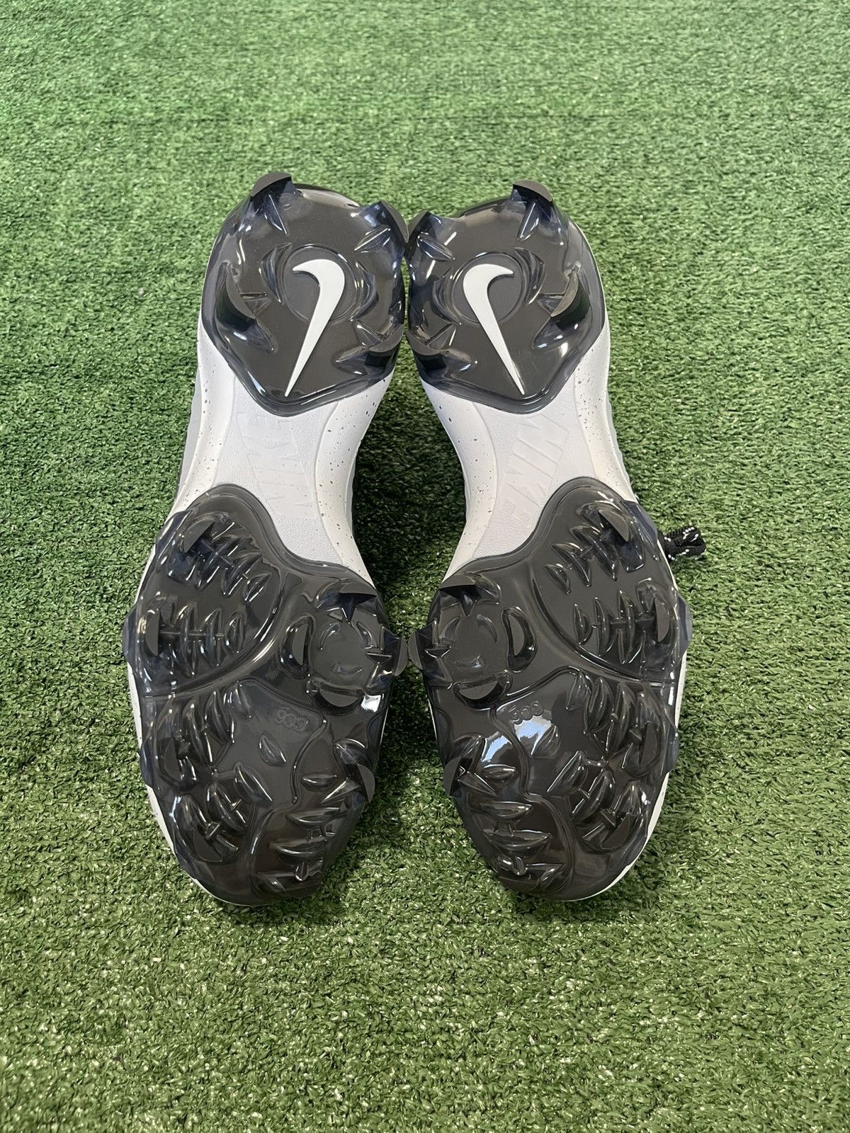 Nike Nike Alpha Huarache NXT MCS Mid Baseball Cleats Gray Black Size US 14 / EU 47 - 6 Thumbnail