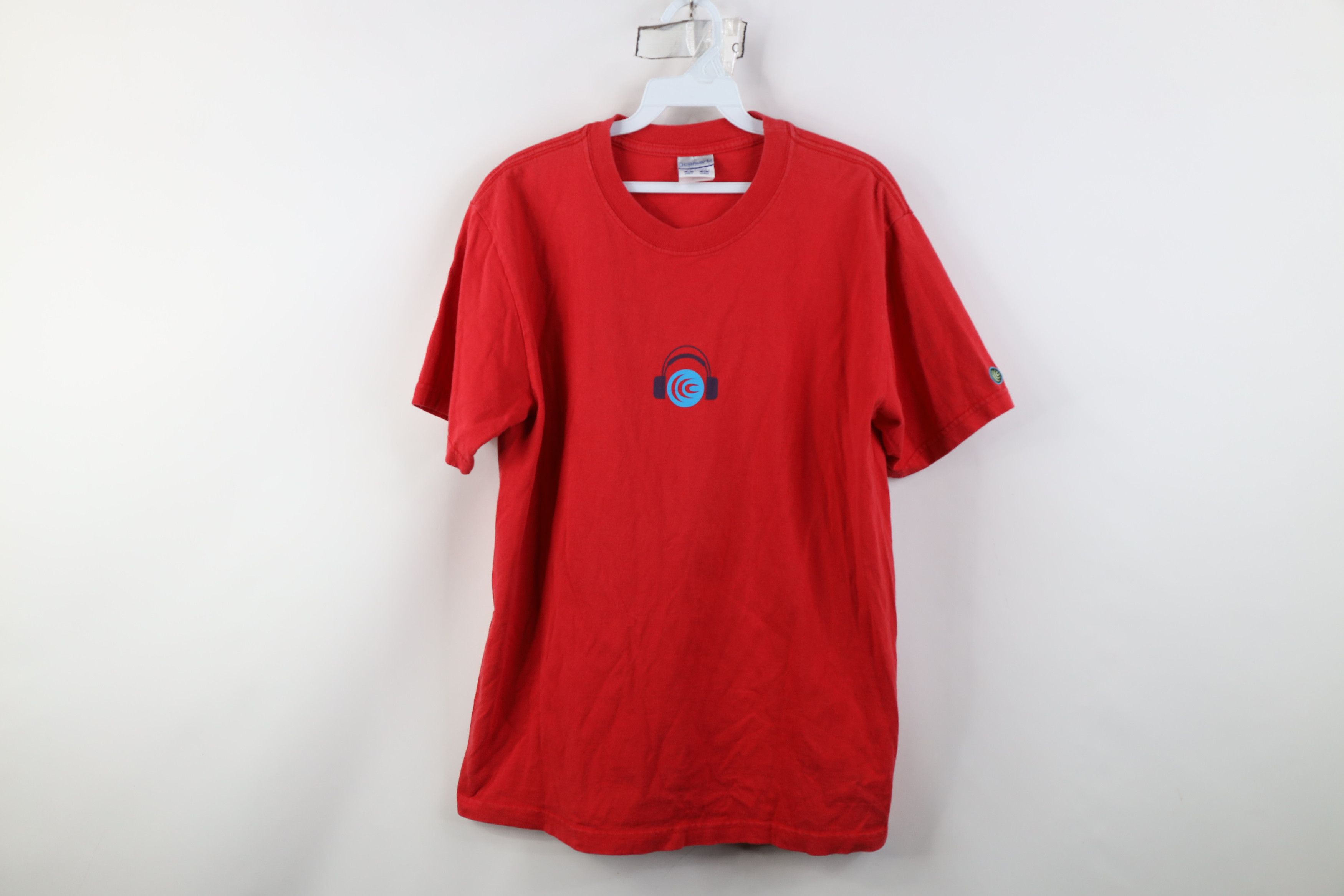 Columbia Vintage 90s Y2K Columbia Convert Music Headphones T-Shirt Size US M / EU 48-50 / 2 - 1 Thumbnail
