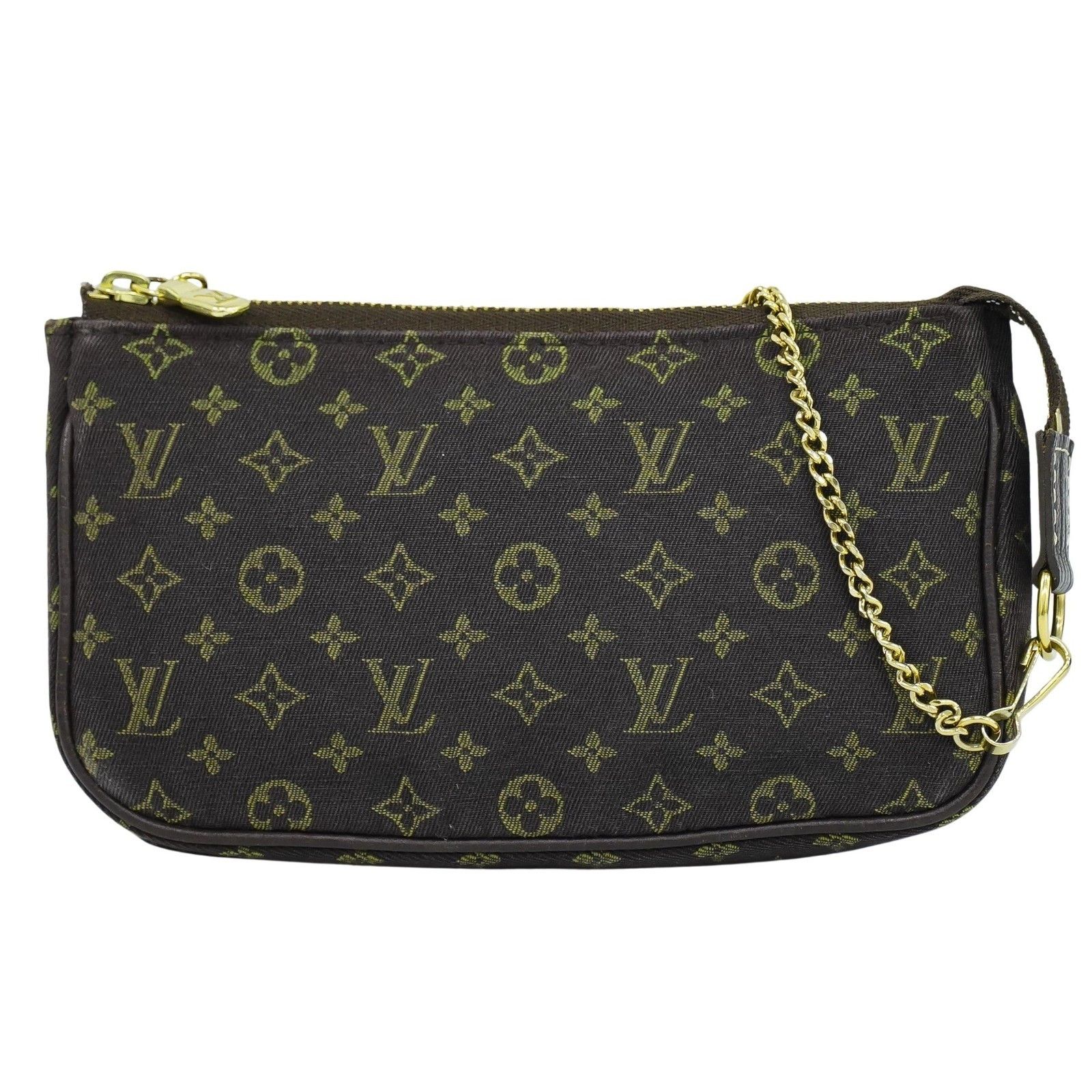 Louis Vuitton Louis Vuitton Mini pochette accessoire Min Lin Canvas Size ONE SIZE - 1 Thumbnail