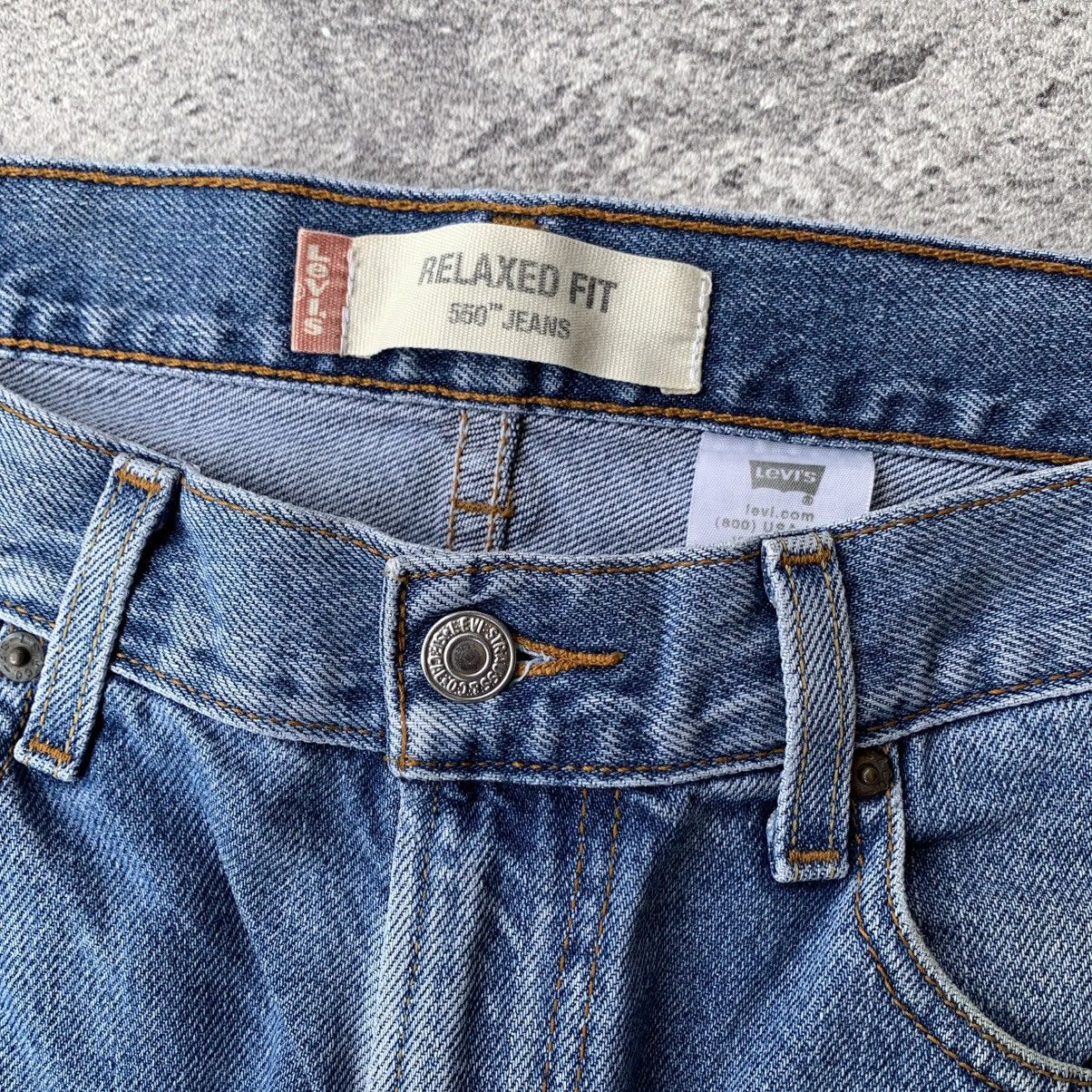 Levi's Vintage Clothing Vintage Levi’s 550 Relaxed fit Blue wash Jeans Size US 32 / EU 48 - 7 Thumbnail