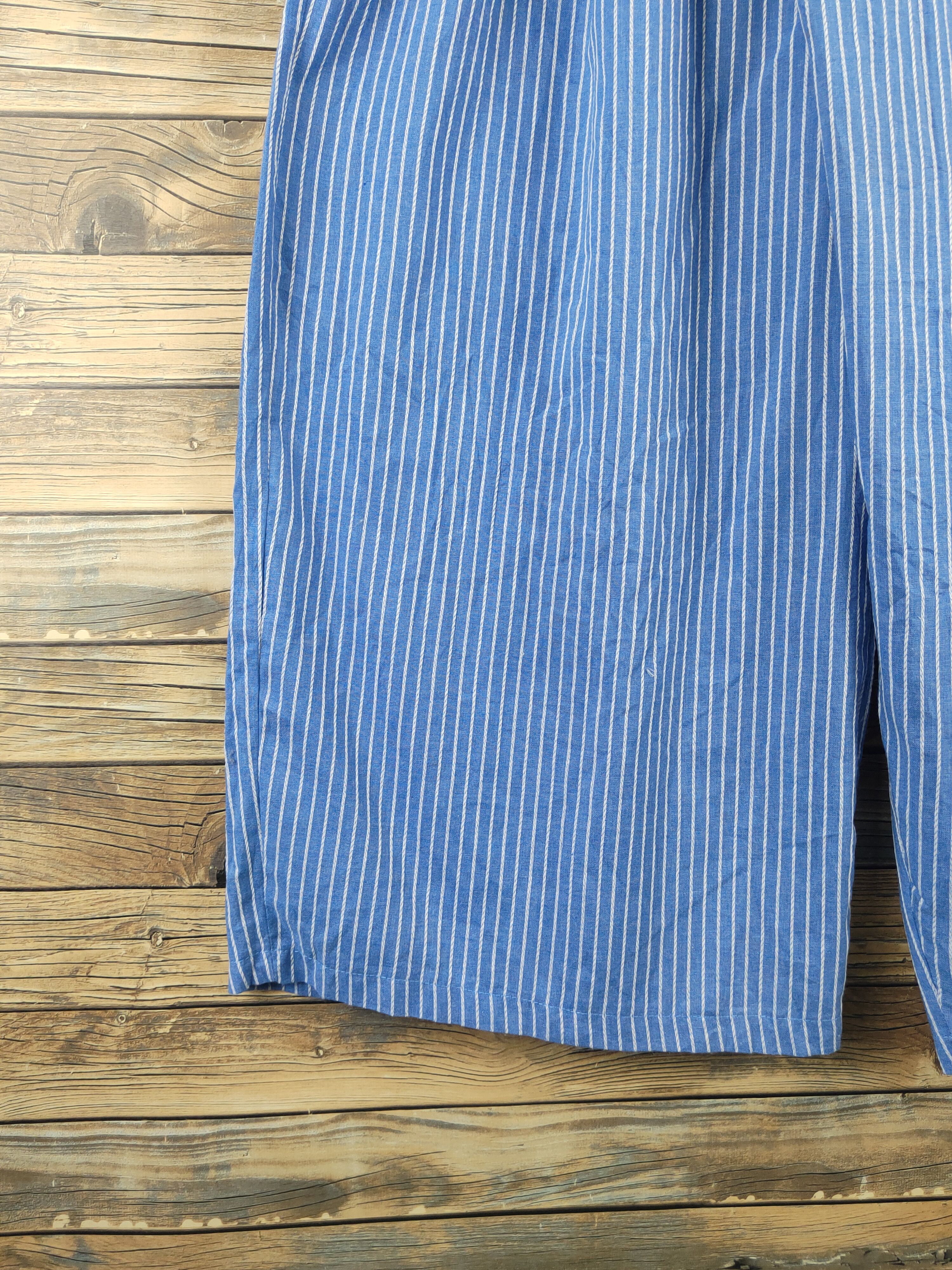 Japanese Brand × Vintage Avant Garde Fashion by F&T Blue Jumpsuits Size 42" / US 20 - 5 Thumbnail