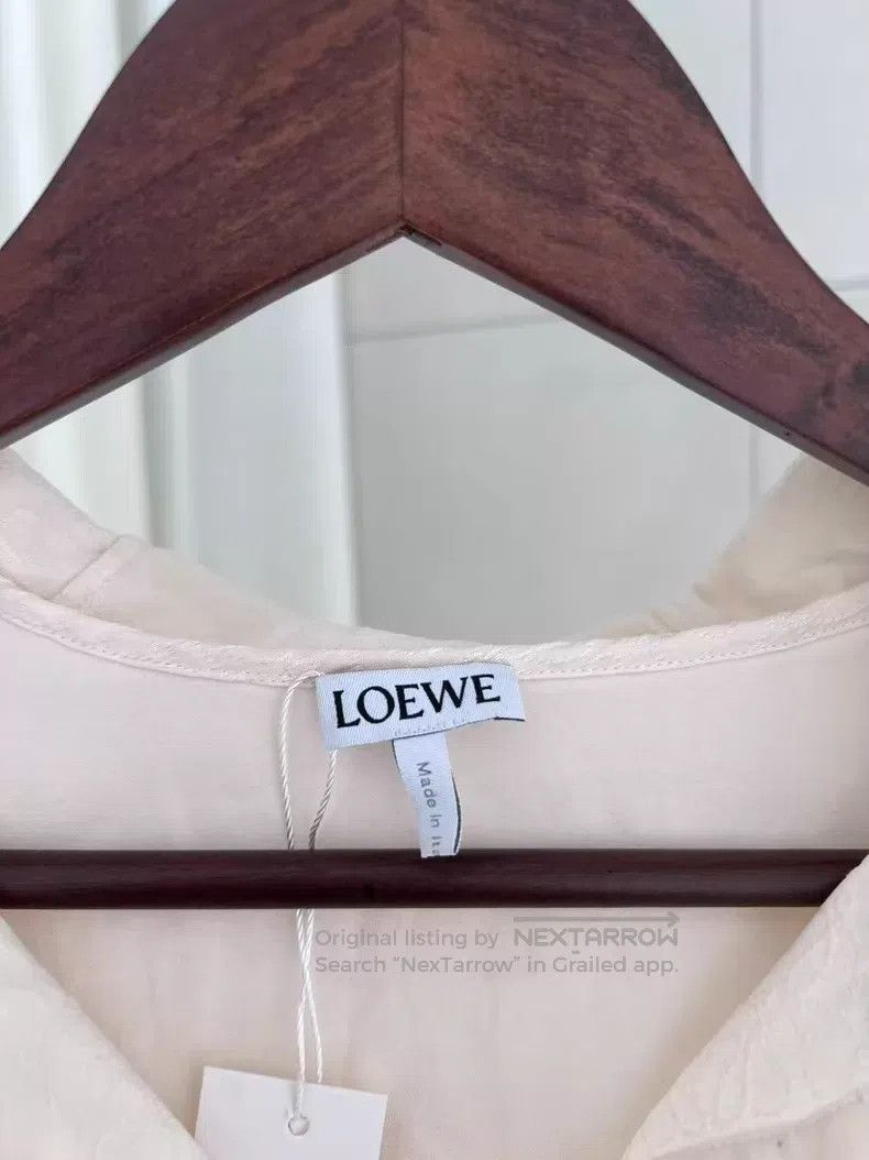 Loewe Loewe Early fall dark print hooded shirt Size XS / US 0-2 / IT 36-38 - 3 Thumbnail