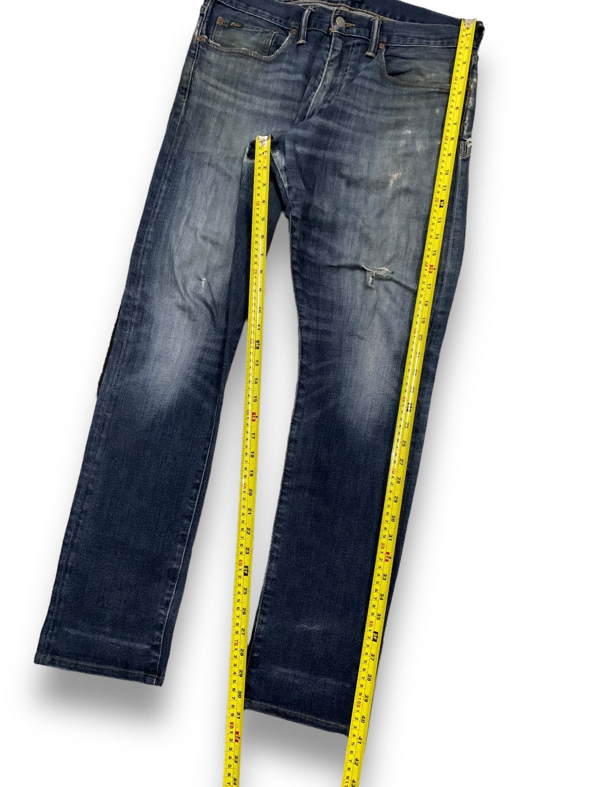 Ralph Lauren Vintage Polo Ralph Lauren The Sullivan Slim Straight Jeans Size US 33 - 17 Thumbnail