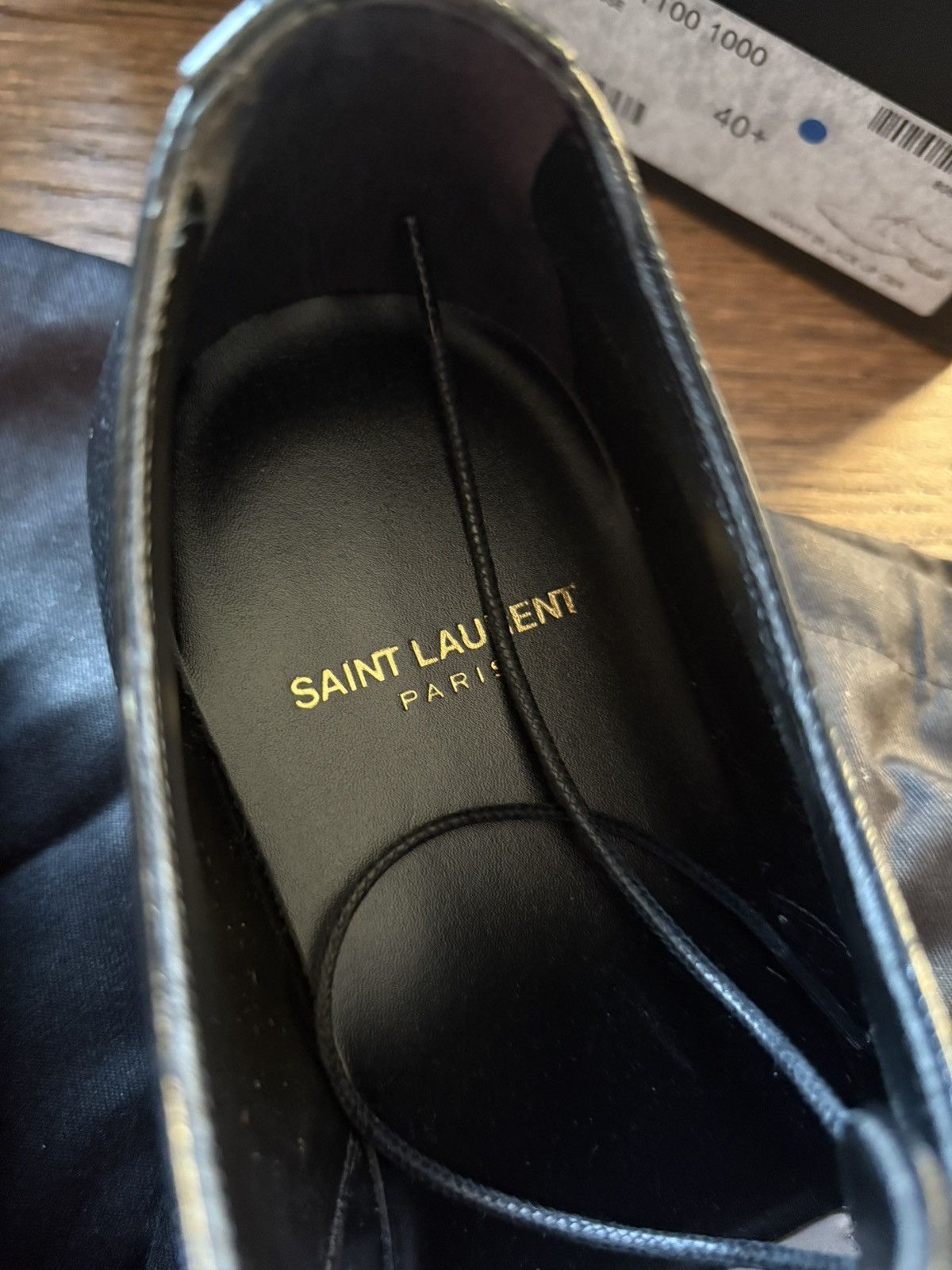 Saint Laurent Paris Saint Laurent Wyatt Derby Shoes Size US 7.5 / EU 40-41 - 3 Thumbnail