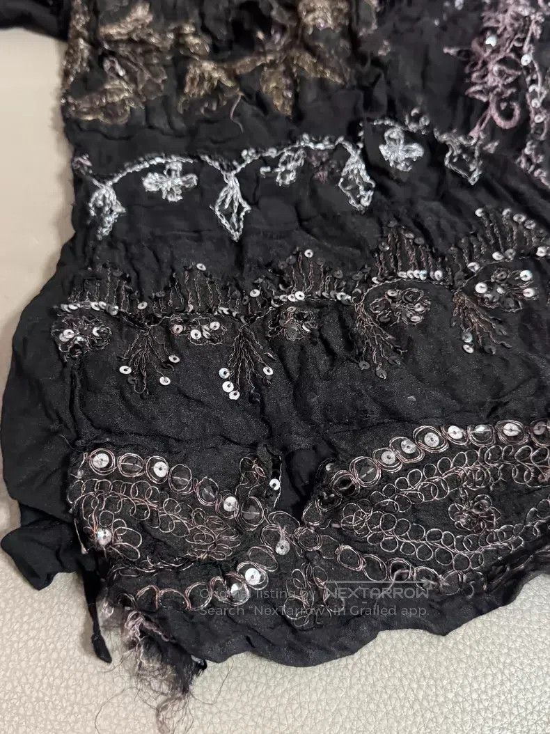 Junya Watanabe Junya Watanabe Gold and silver thread sequin embroidery ja Size S / US 4 / IT 40 - 5 Thumbnail
