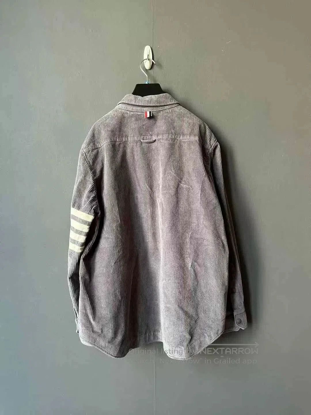 Thom Browne thom browne gray corduroy shirt jacket. Size US M / EU 48-50 / 2 - 2 Thumbnail