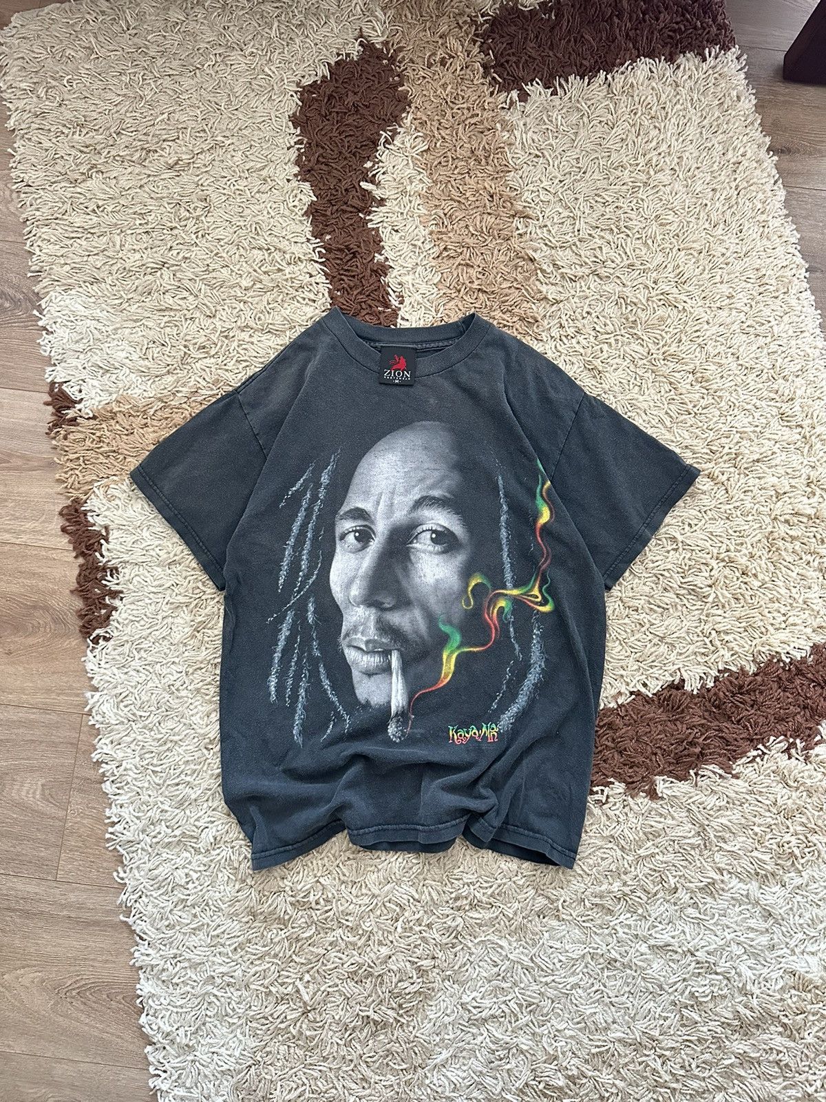 Vintage 🔥VINTAGE ZION BOB MARLEY 2004 KAYA MAN T-SHIRT🔥 Size US M / EU 48-50 / 2 - 1 Thumbnail