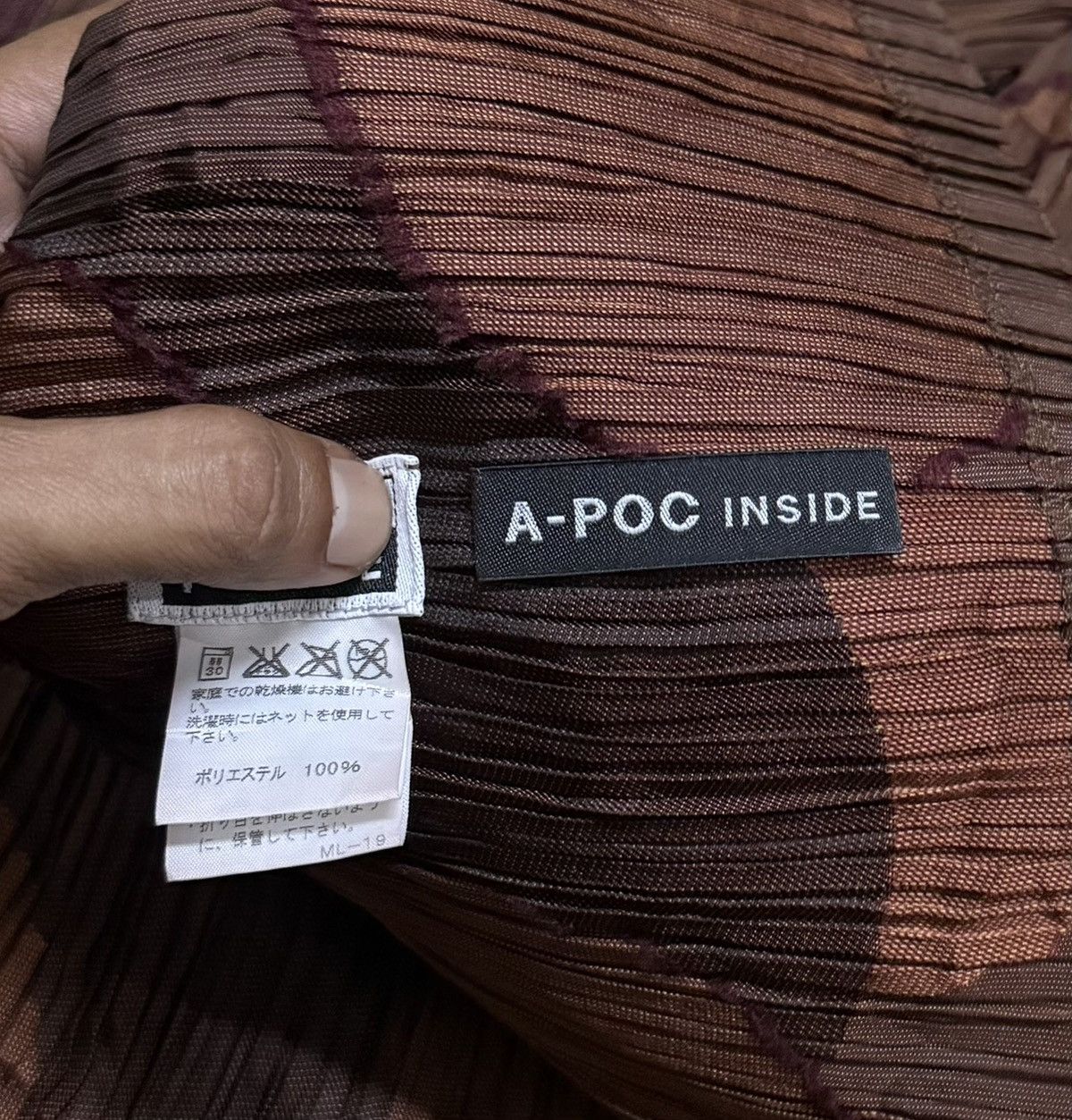 Issey Miyake Issey Miyake FETE A-POC INSIDE Jacket 90s Vintage Size S / US 4 / IT 40 - 12 Thumbnail