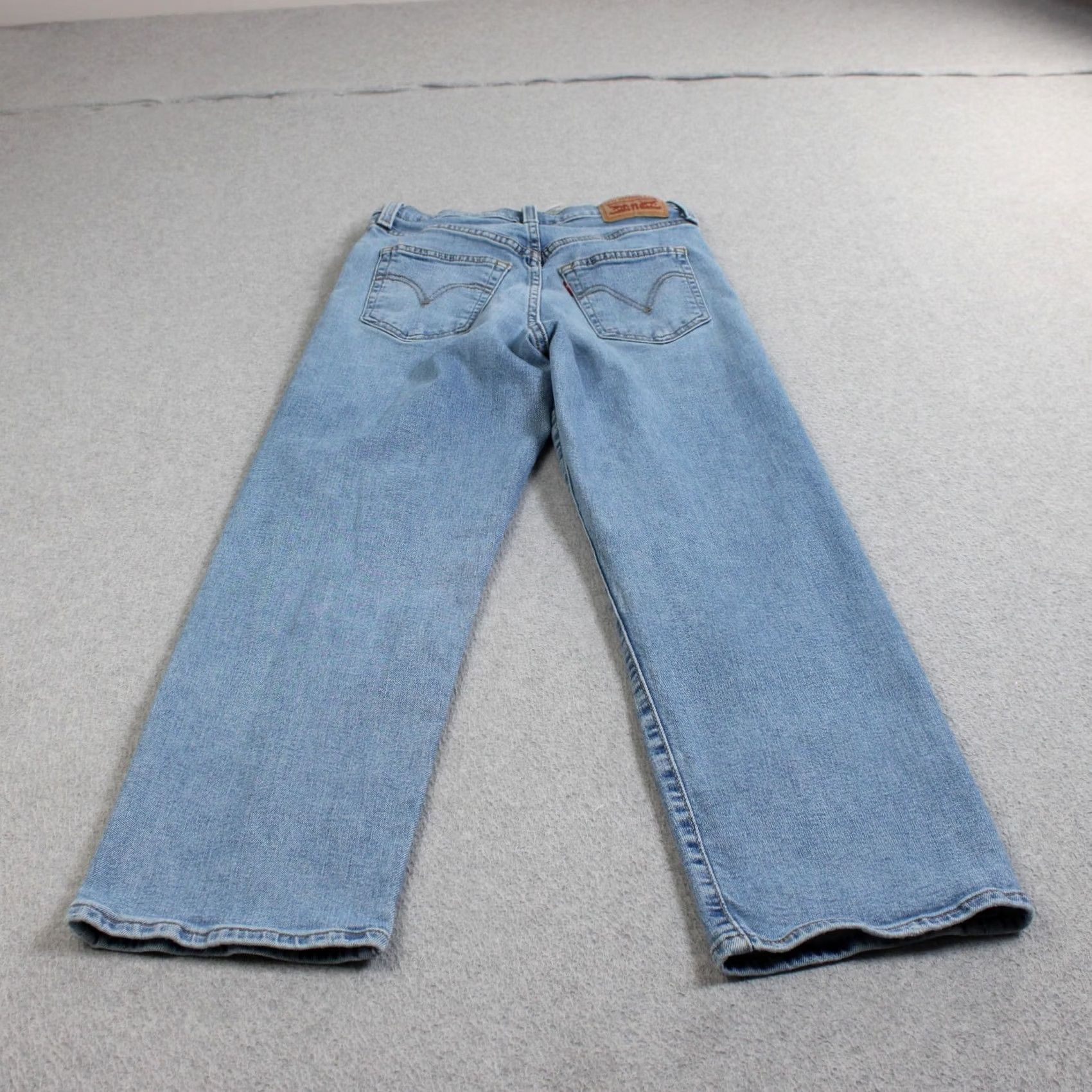 Levi's Levis Ribcage Straight Ankle Jeans Women 26 Blue Light Wash Slim Stretch Denim Size 26" / US 2 / IT 38 - 2 Thumbnail