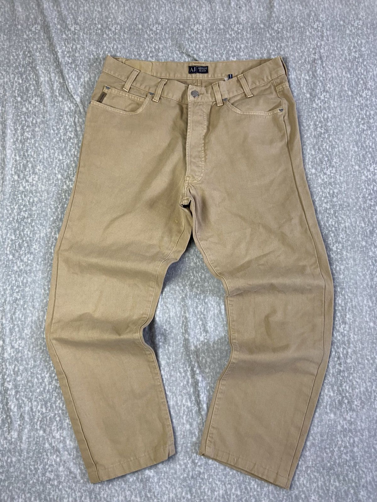 Armani Vintage Armani Jeans Trousers Regular Fit Size US 36 / EU 52 - 3 Thumbnail