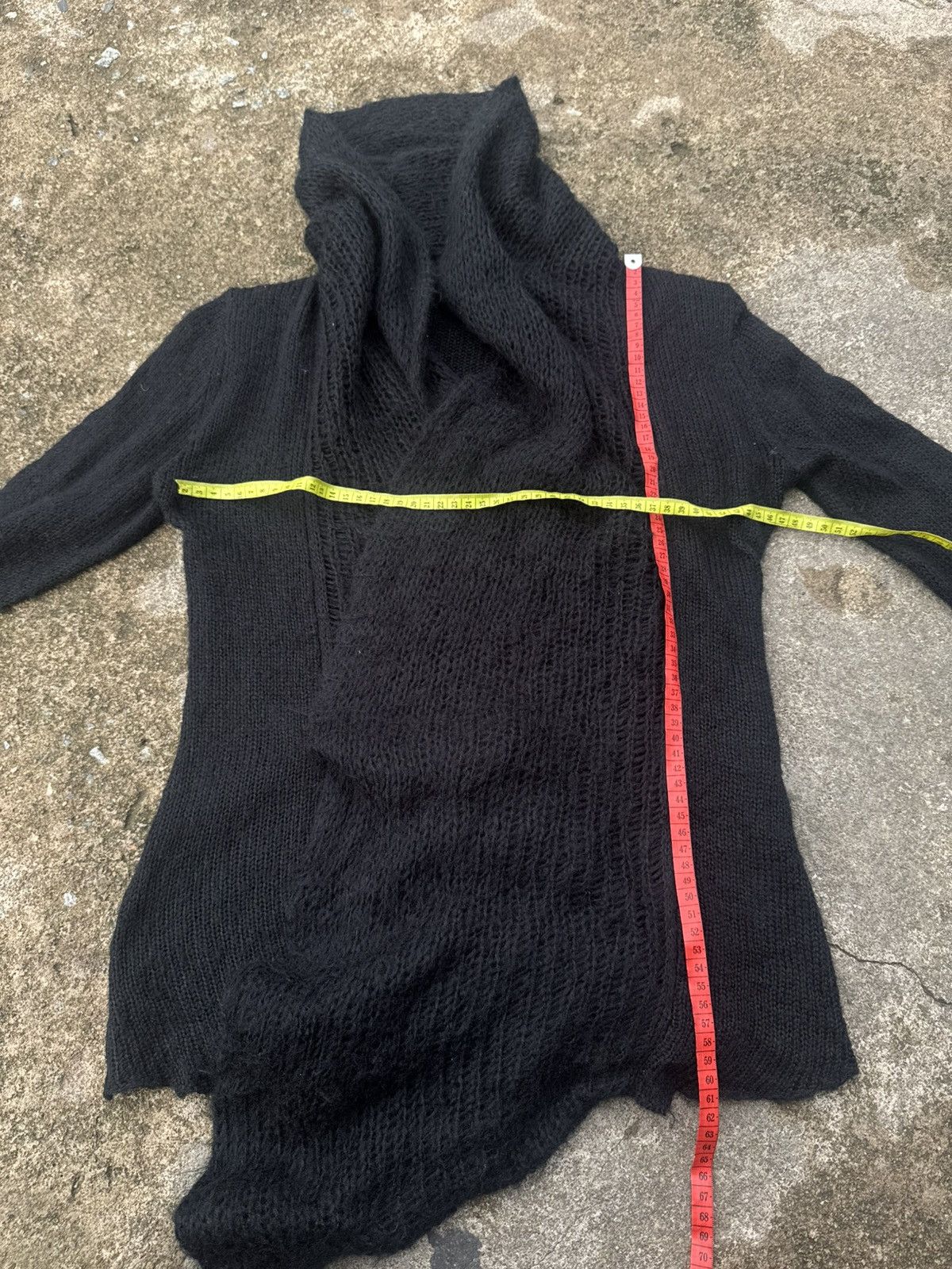 If Six Was Nine Archive Egoist Japan Mohair Cardigan Yohji Style Size US M / EU 48-50 / 2 - 6 Thumbnail