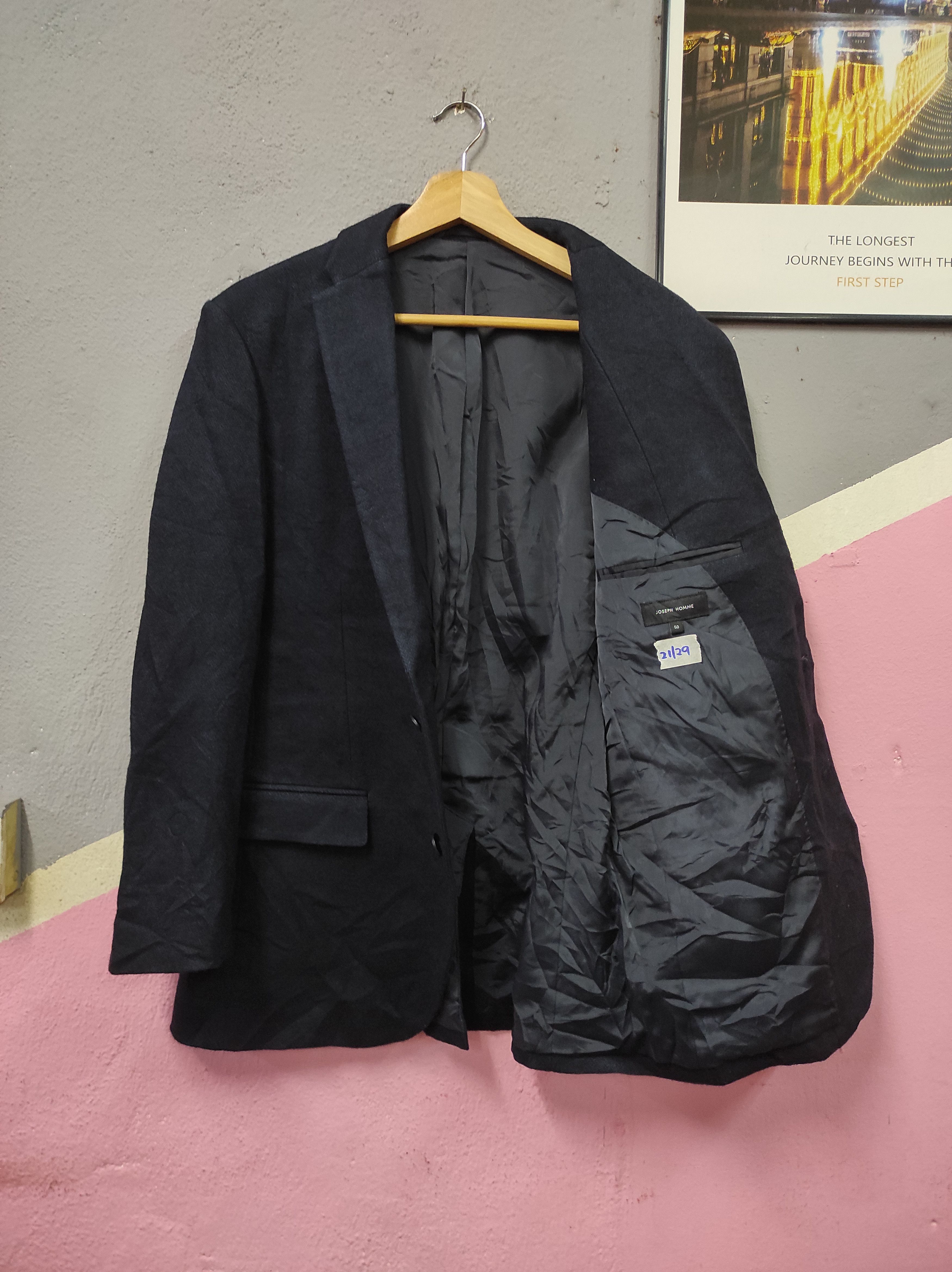 JOSEPH HOMME × Joseph JOSEPH HOMME PLAID BLAZER JACKET Size 42R - 3 Thumbnail