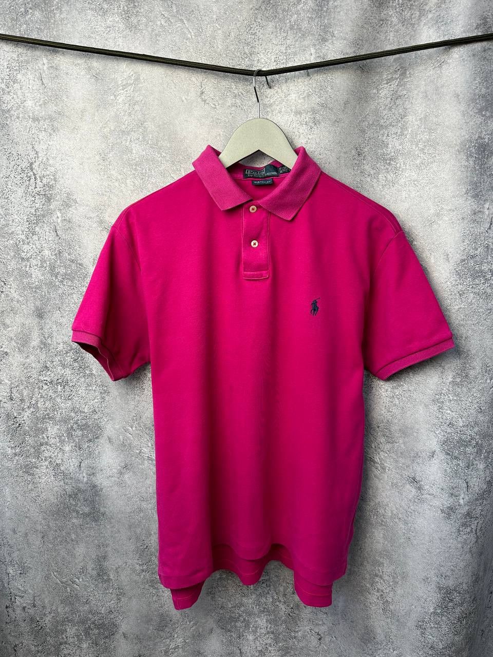 Polo Ralph Lauren × Vintage Polo Ralph Lauren Vintage Polo T-Shirt Pink/Purple Size US M / EU 48-50 / 2 - 2 Thumbnail