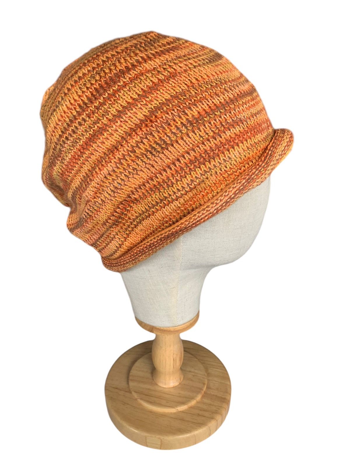 Japanese Brand Crochet Knitted slouchy Beanie Hats Size ONE SIZE - 1 Thumbnail