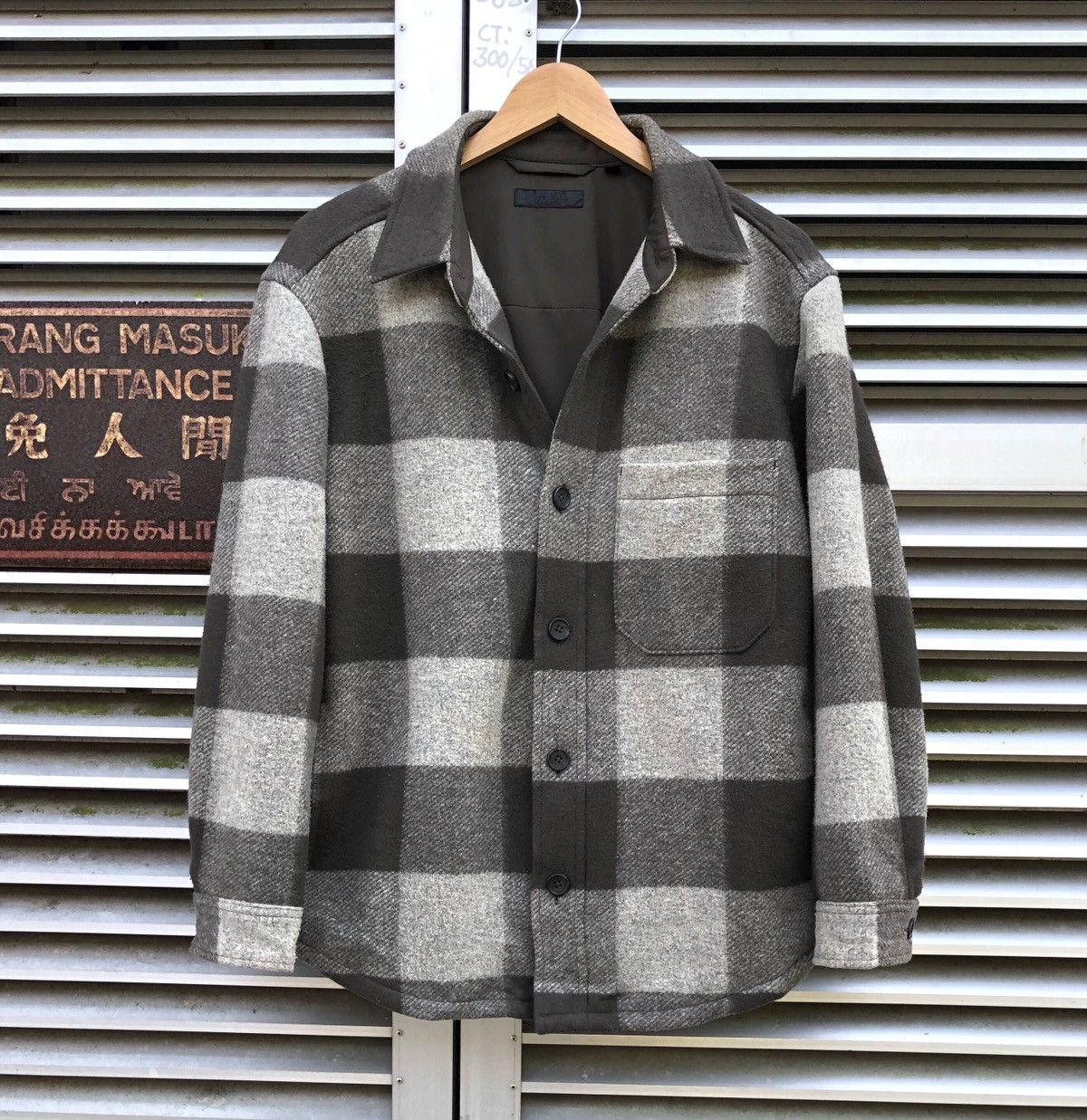 Uniqlo Uniqlo Wool Blanket Shirt Jacket Size US M / EU 48-50 / 2 - 9 Thumbnail