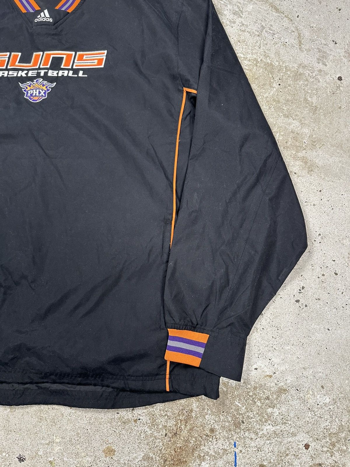 Adidas Vintage Y2K Adidas NBA Phoenix Suns Basketball Track Jacket Size US XL / EU 56 / 4 - 4 Thumbnail