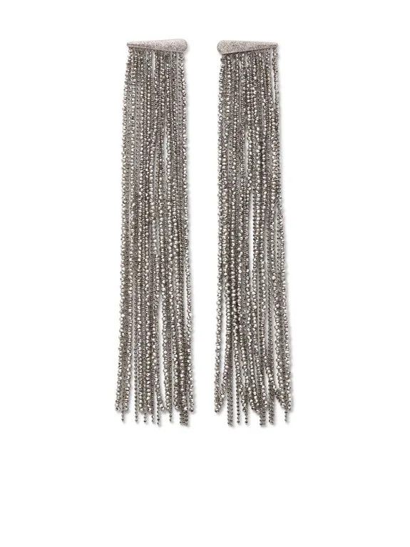 Brunello Cucinelli o1la1rc1a0425 Size: OS/Earrings in Silver Size ONE SIZE - 1 Thumbnail