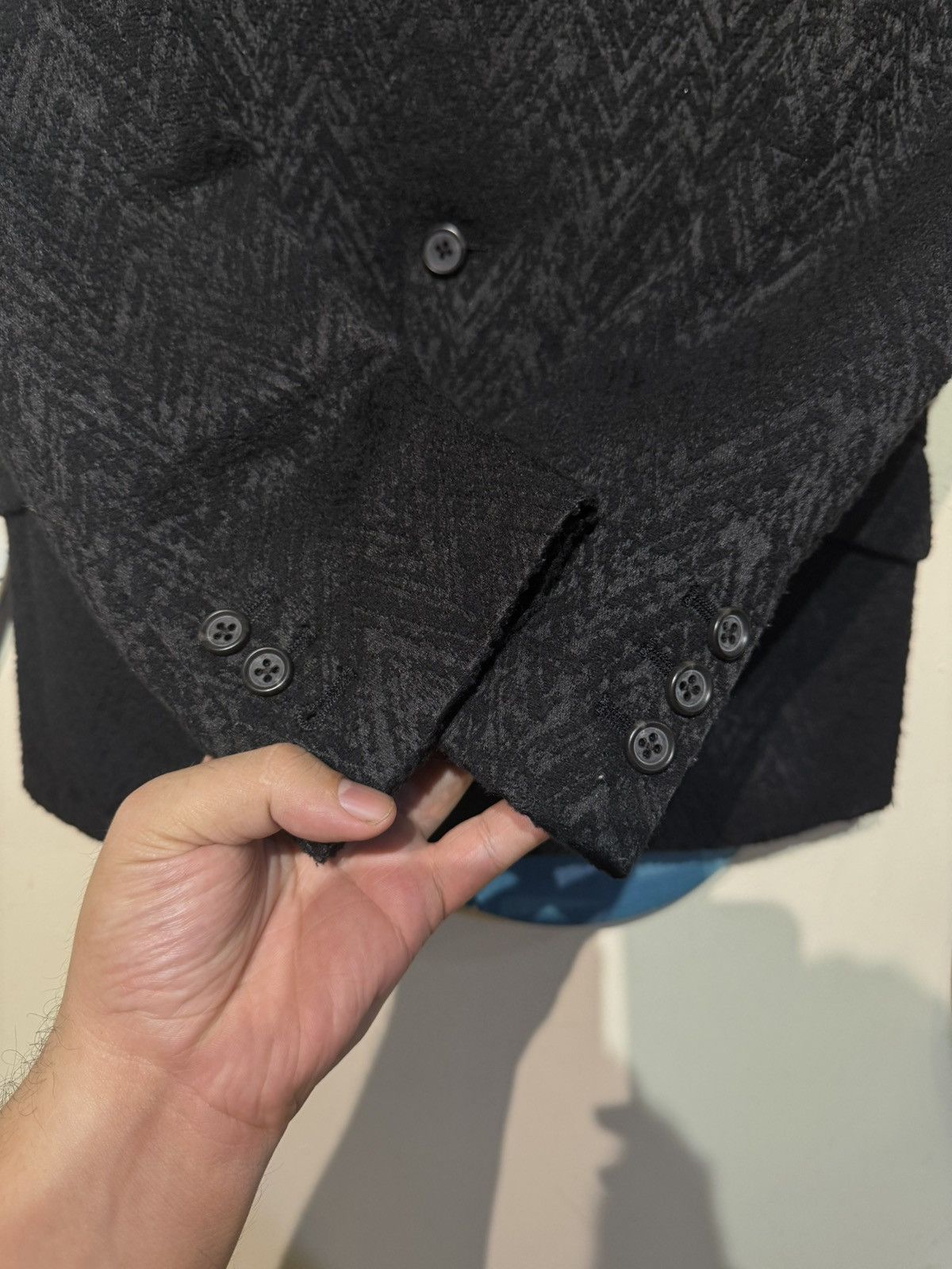 Tornado Mart Archive Tornado Mart Japan Avant-Garde Structured Blazer Size 36R - 3 Thumbnail
